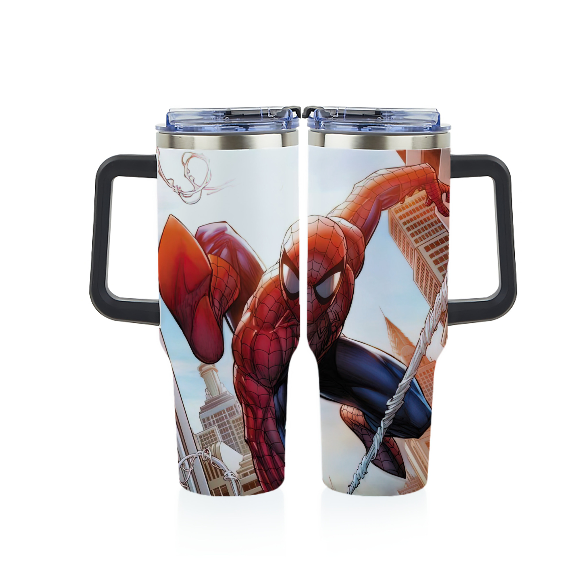 Spider Man スパイダーマン 1200ｍLフルプリント車用タンブラー