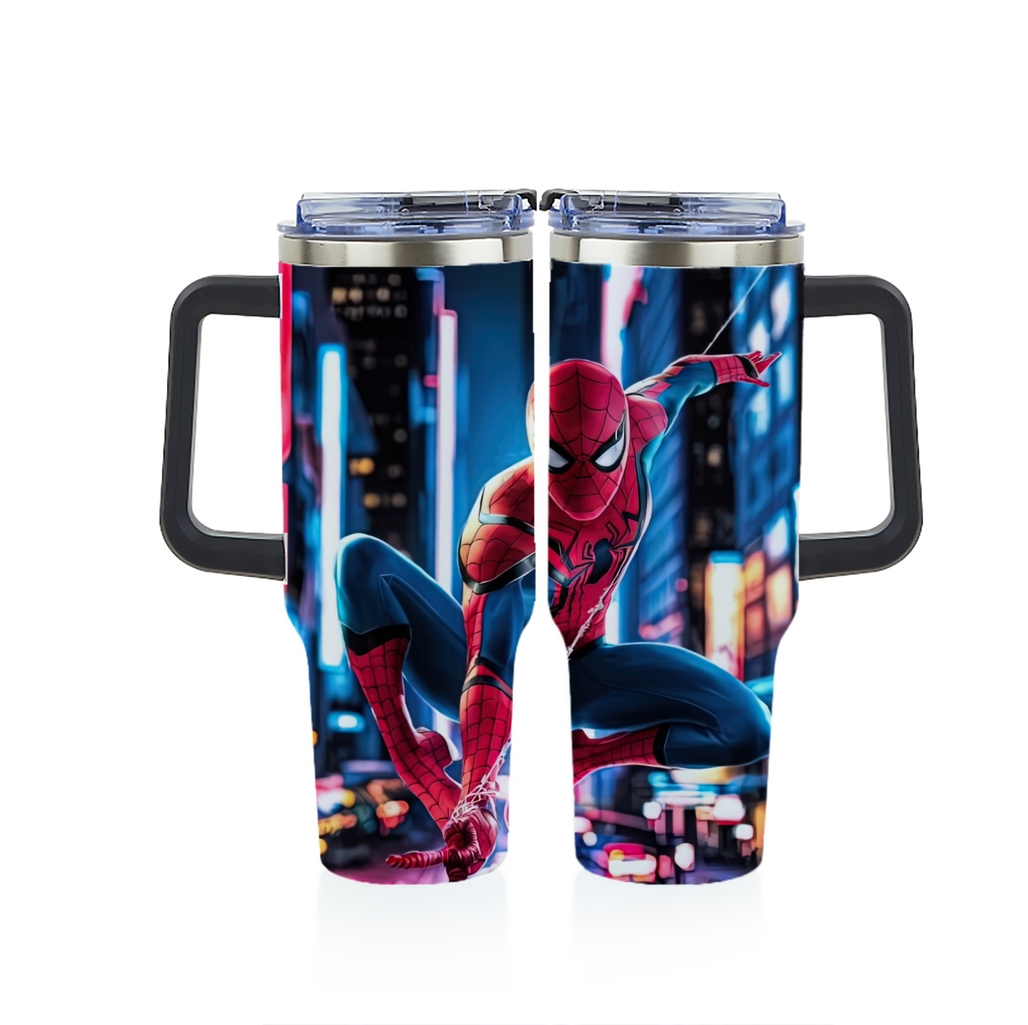 （画像用） Spider Man スパイダーマン 1200ｍLフルプリント車用タンブラー