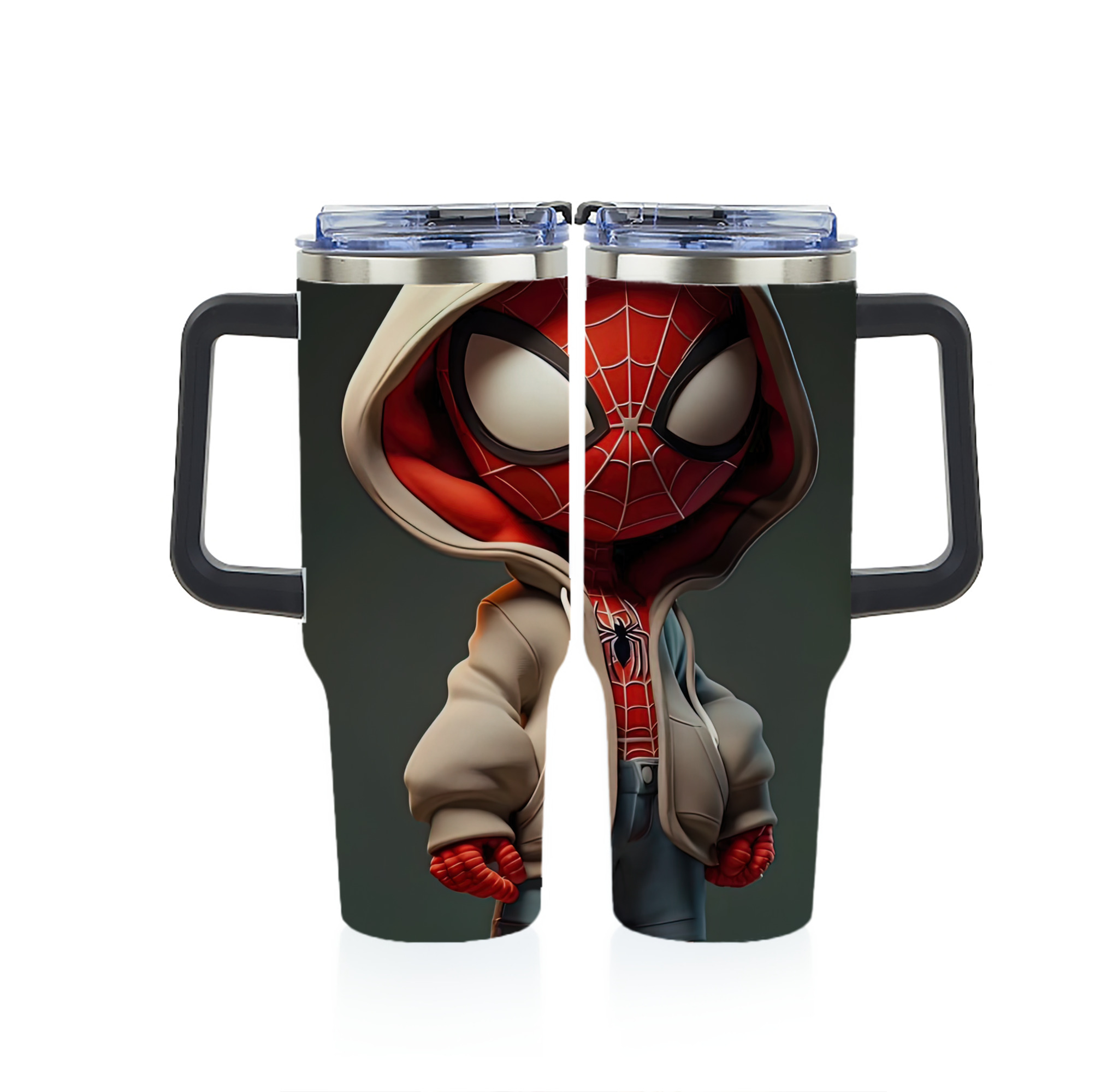 Spider Man スパイダーマン 1200ｍLフルプリント車用タンブラー