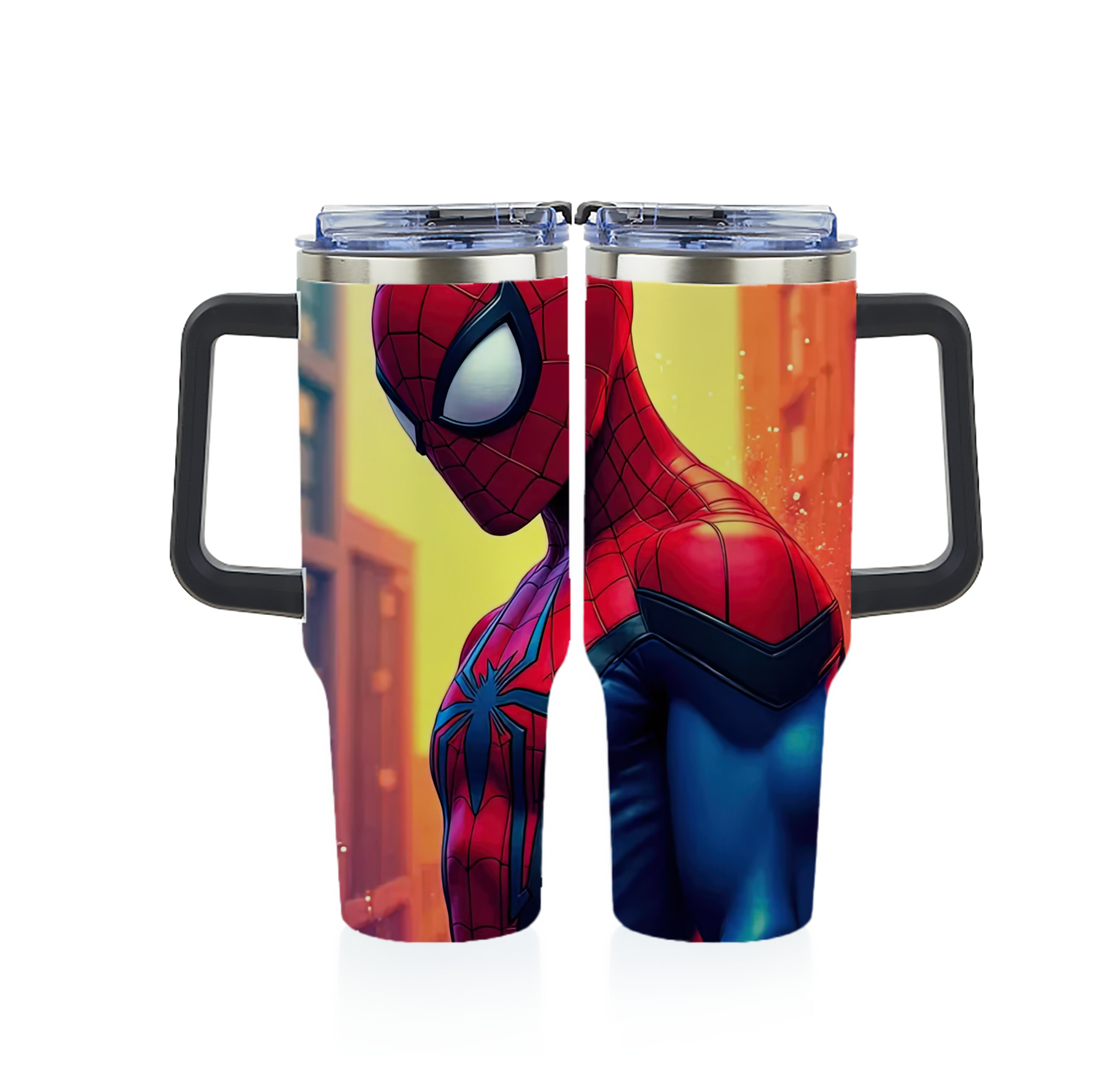 （画像用） Spider Man スパイダーマン 1200ｍLフルプリント車用タンブラー