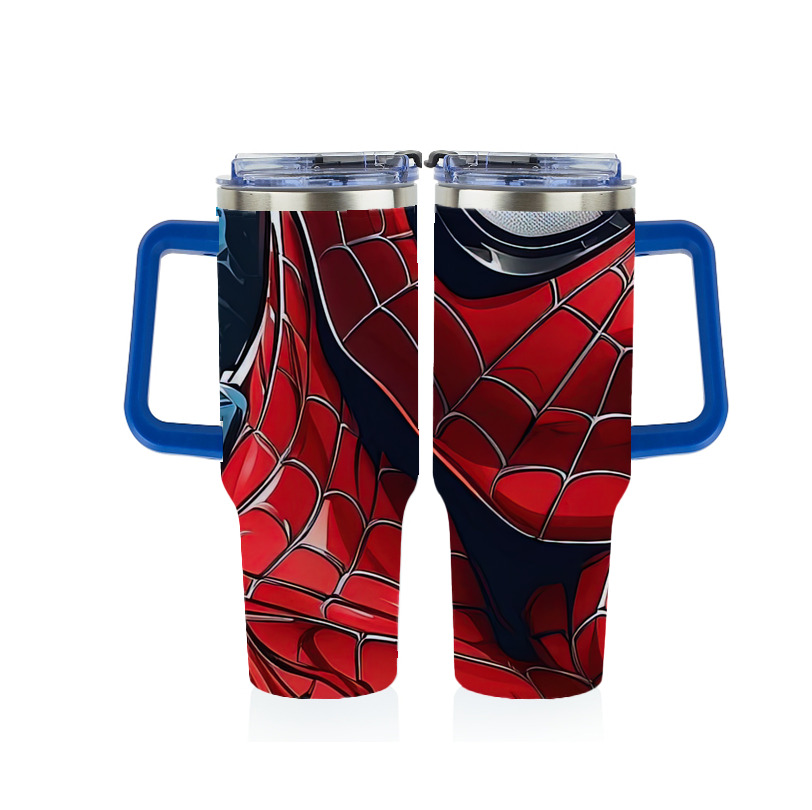 （画像用） Spider Man スパイダーマン 1200ｍLフルプリント車用タンブラー