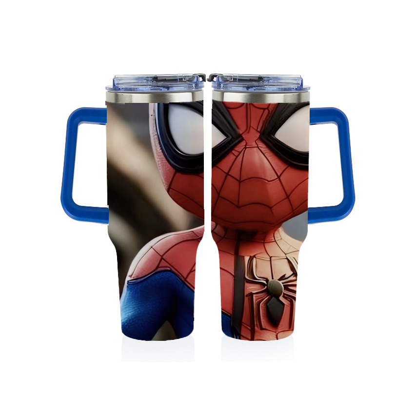 （画像用） Spider Man スパイダーマン 1200ｍLフルプリント車用タンブラー