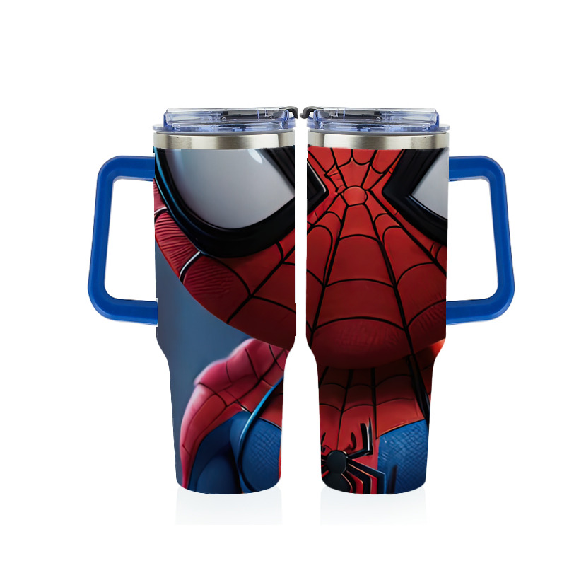 （画像用） Spider Man スパイダーマン 1200ｍLフルプリント車用タンブラー