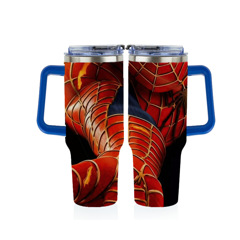 （画像用） Spider Man スパイダーマン 1200ｍLフルプリント車用タンブラー