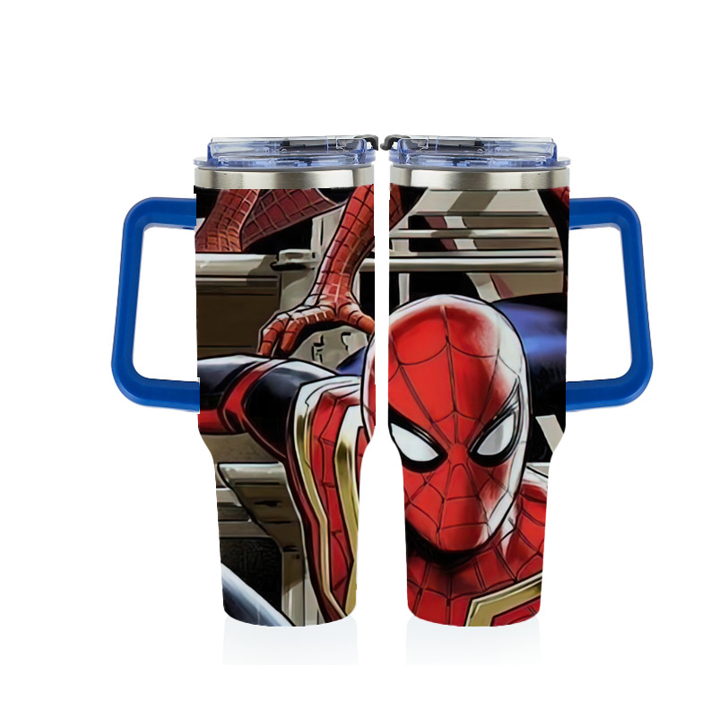 （画像用） Spider Man スパイダーマン 1200ｍLフルプリント車用タンブラー
