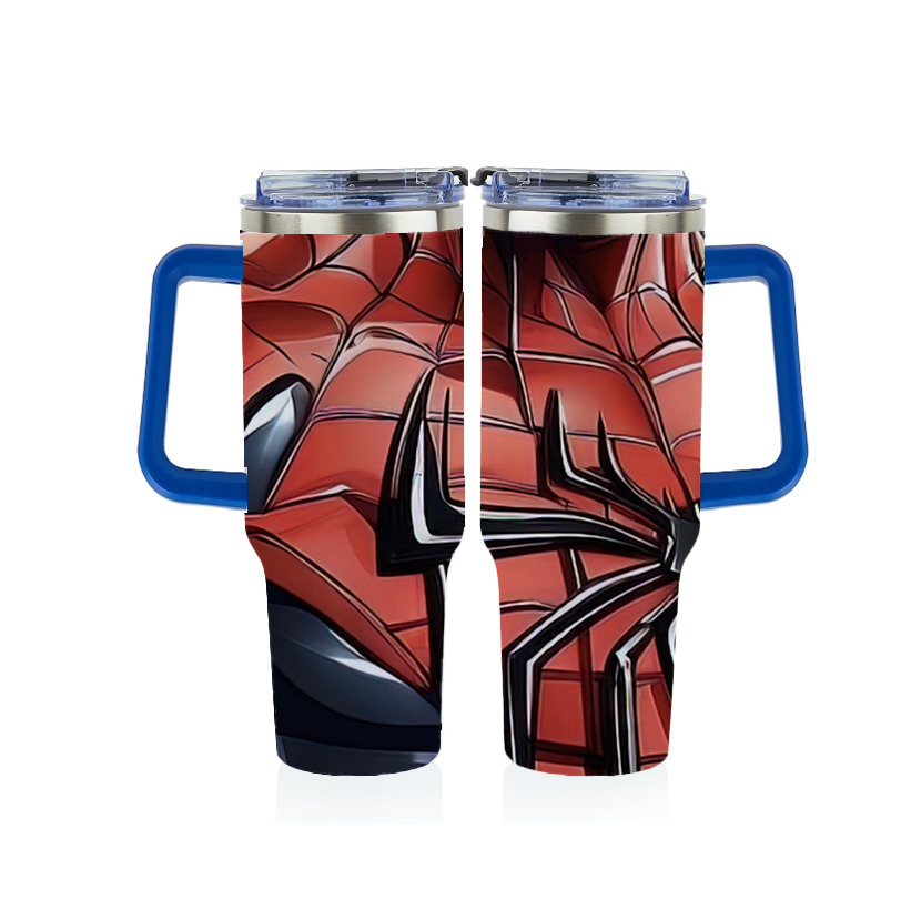 Spider Man スパイダーマン 1200ｍLフルプリント車用タンブラー