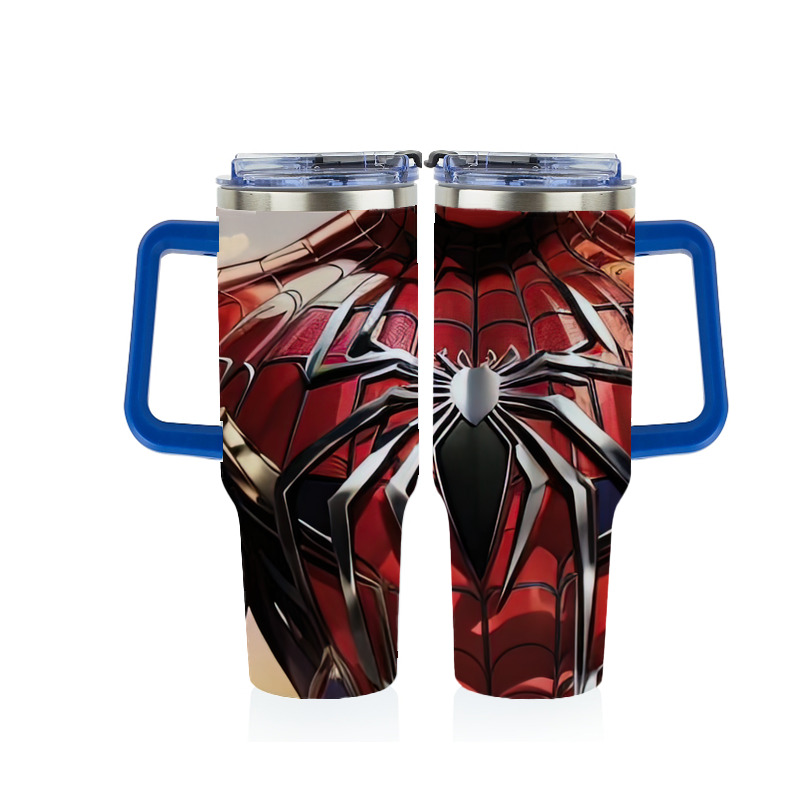 （画像用） Spider Man スパイダーマン 1200ｍLフルプリント車用タンブラー