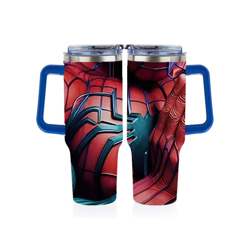 （画像用） Spider Man スパイダーマン 1200ｍLフルプリント車用タンブラー