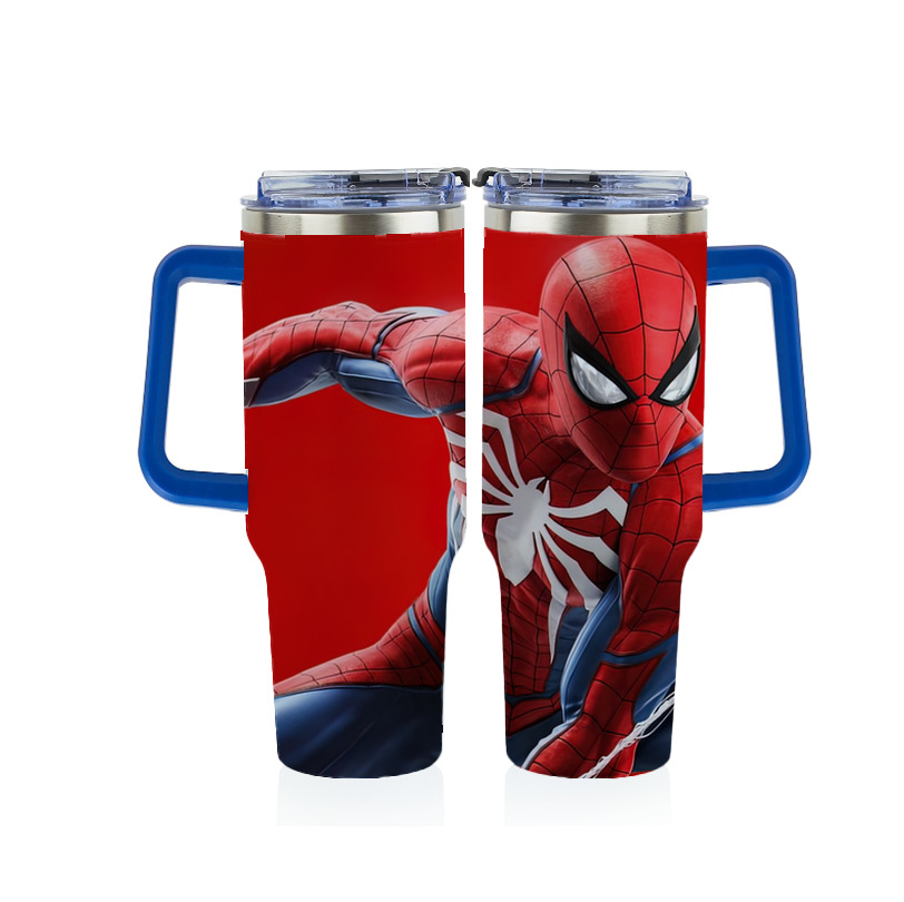 Spider Man スパイダーマン 1200ｍLフルプリント車用タンブラー