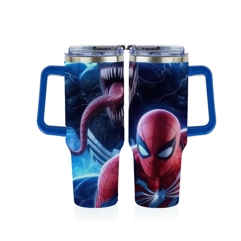 Spider Man スパイダーマン 1200ｍLフルプリント車用タンブラー