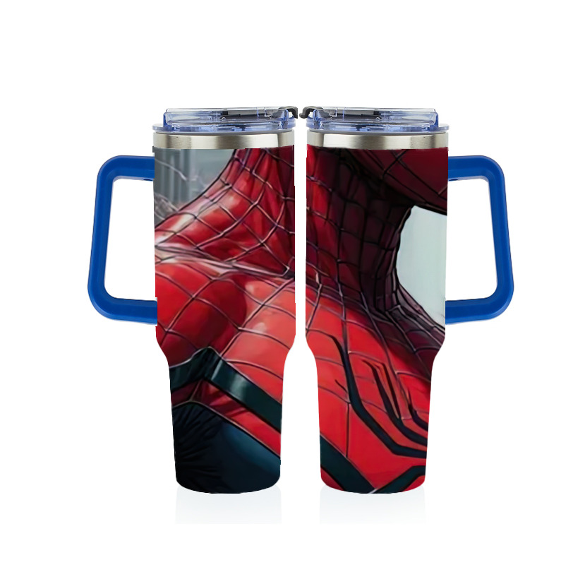 Spider Man スパイダーマン 1200ｍLフルプリント車用タンブラー