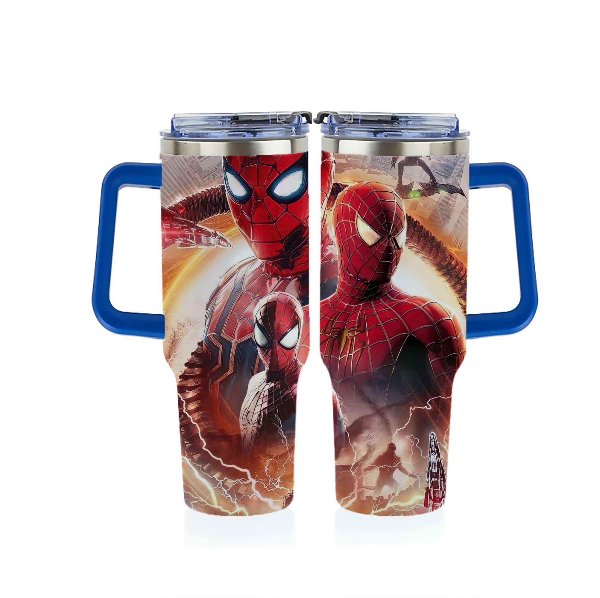 （画像用） Spider Man スパイダーマン 1200ｍLフルプリント車用タンブラー