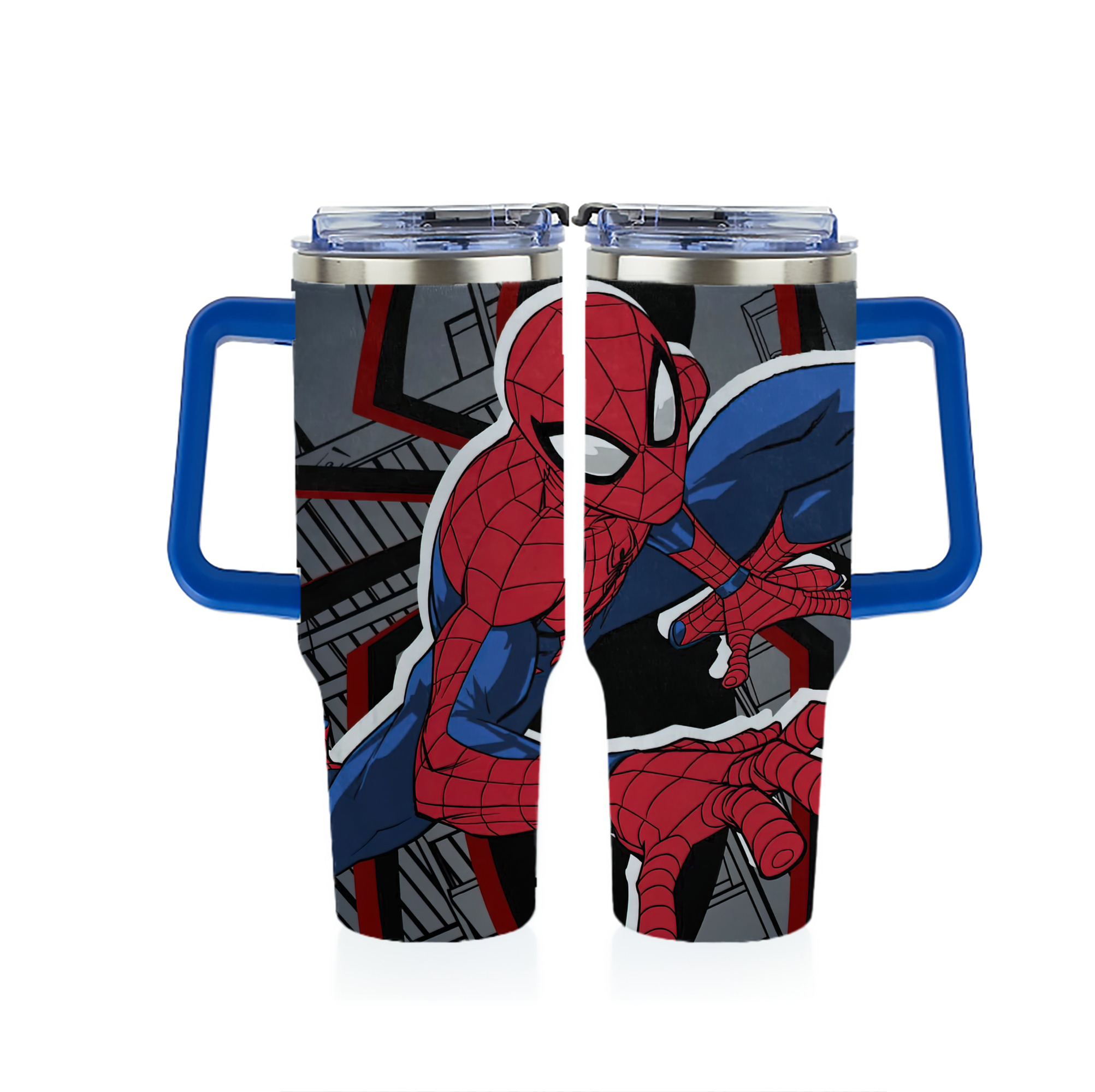 （画像用） Spider Man スパイダーマン 1200ｍLフルプリント車用タンブラー