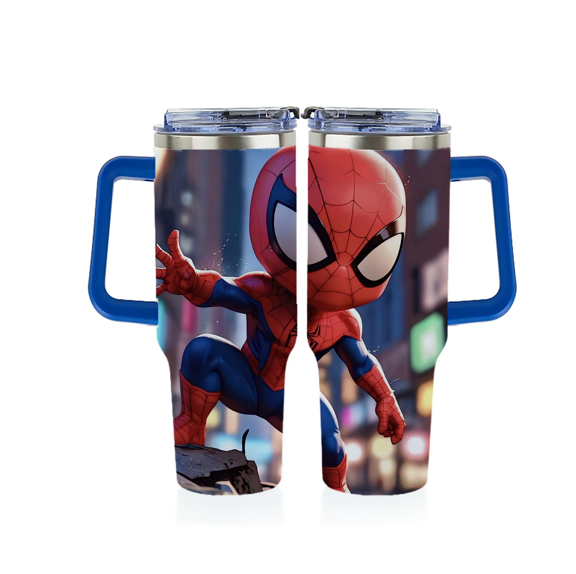 （画像用） Spider Man スパイダーマン 1200ｍLフルプリント車用タンブラー