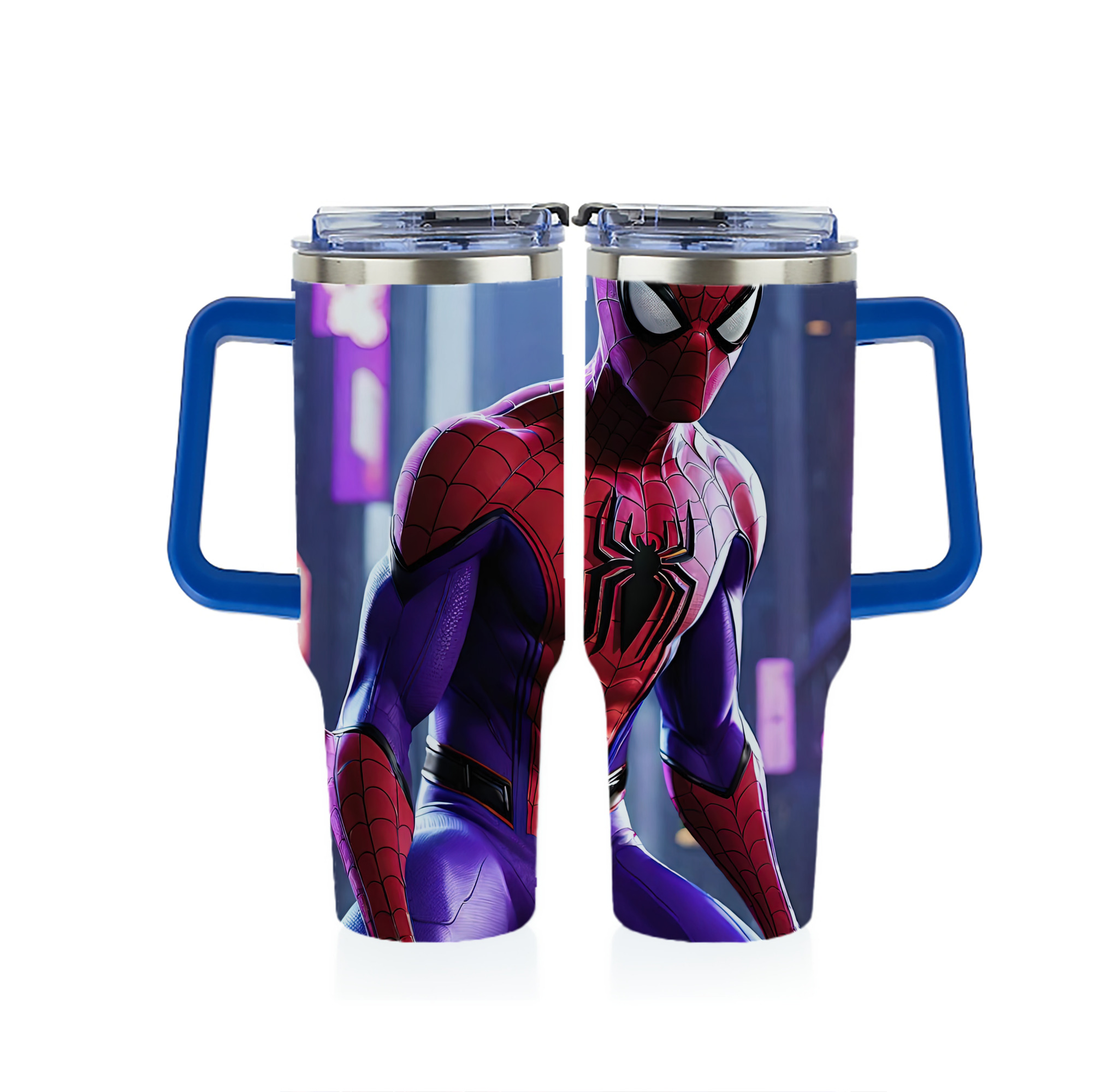 （画像用） Spider Man スパイダーマン 1200ｍLフルプリント車用タンブラー