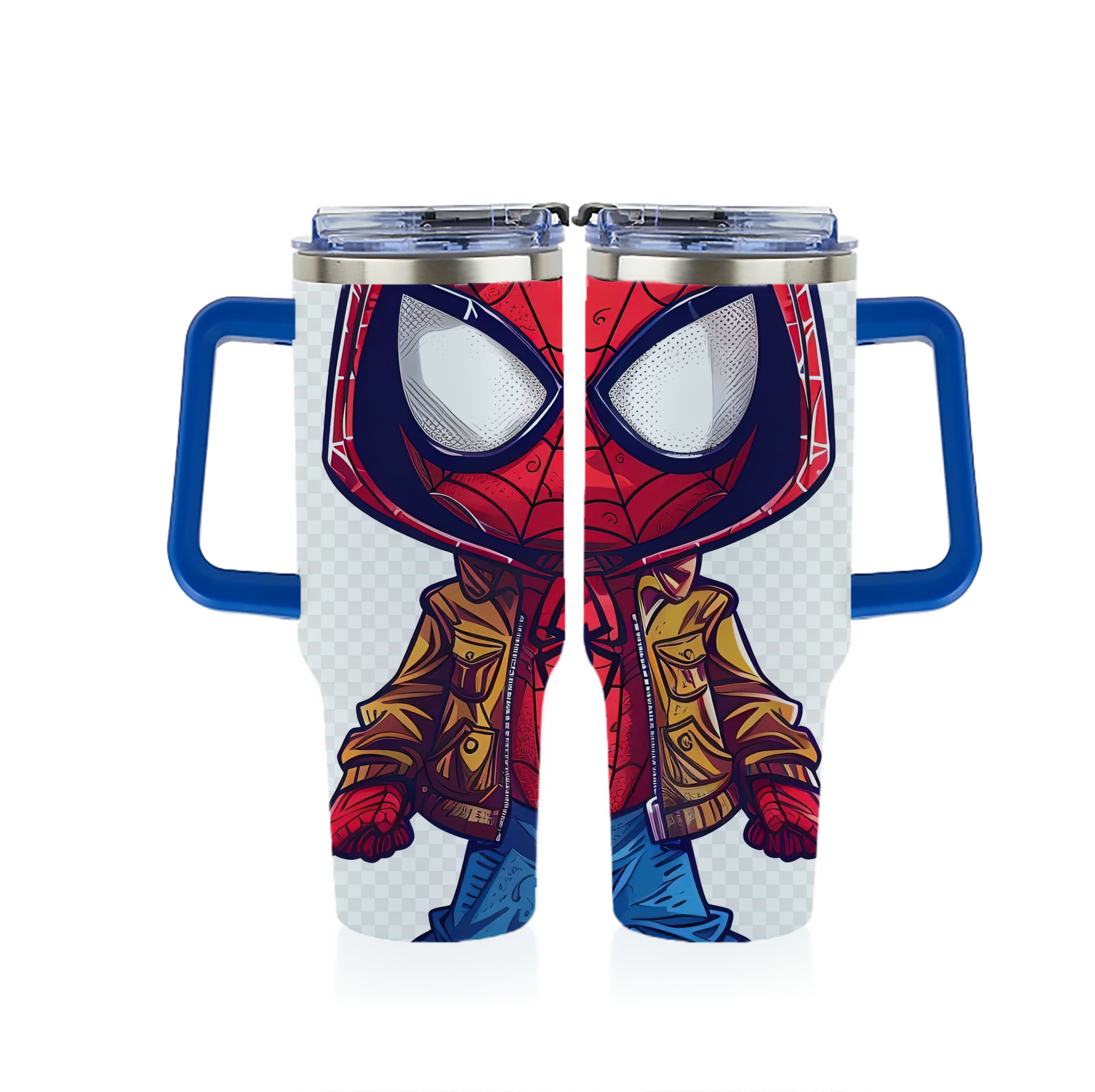 （画像用） Spider Man スパイダーマン 1200ｍLフルプリント車用タンブラー