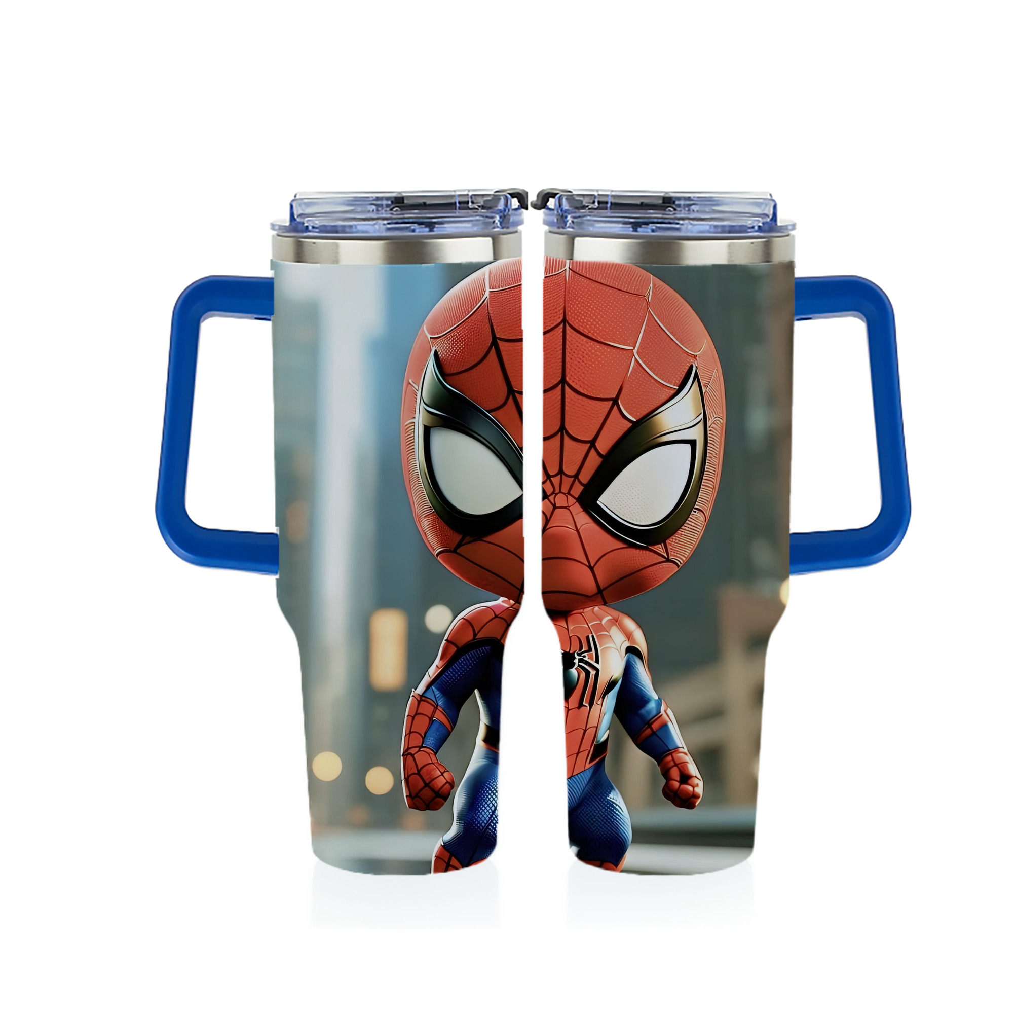 （画像用） Spider Man スパイダーマン 1200ｍLフルプリント車用タンブラー