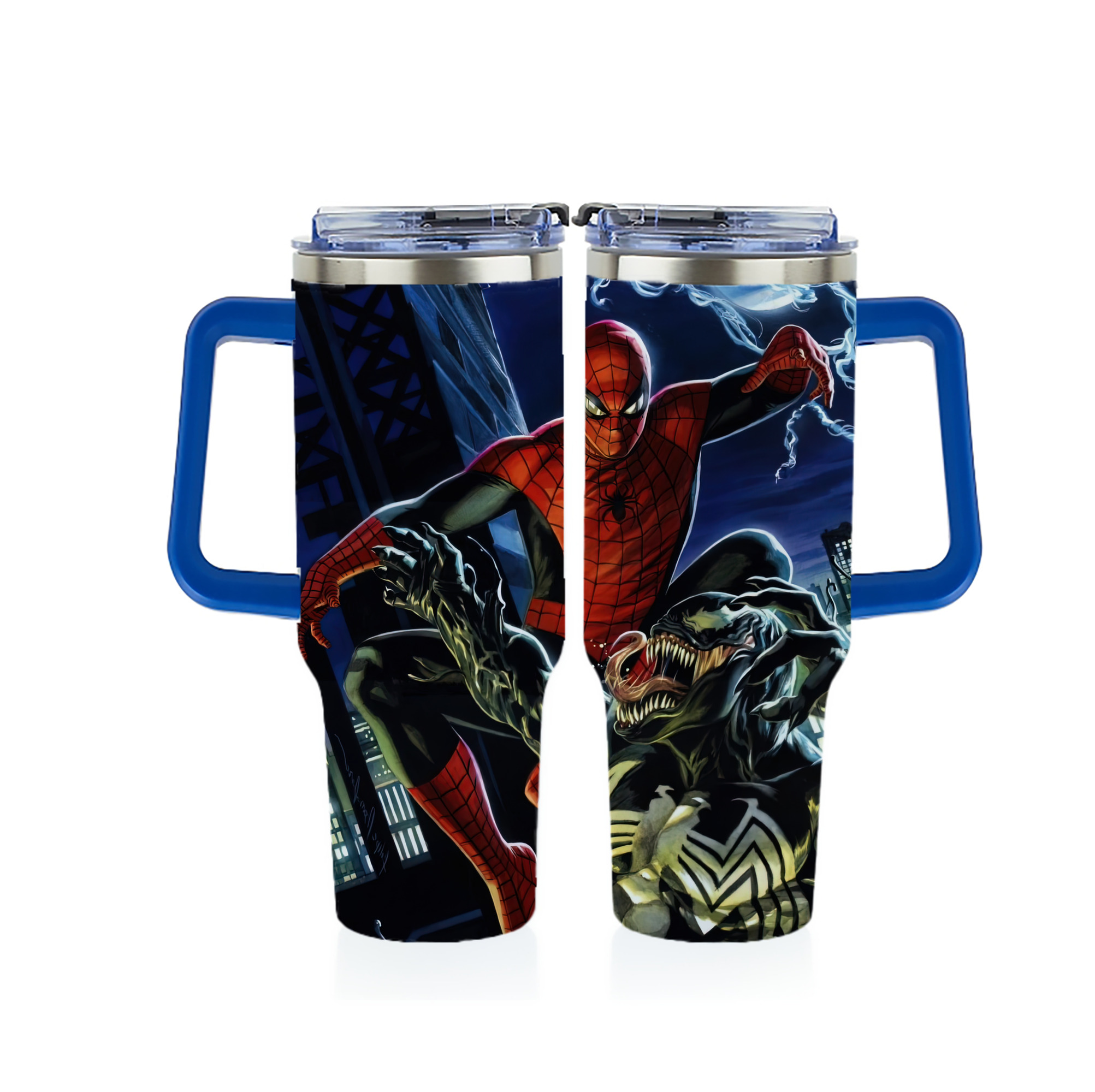 Spider Man スパイダーマン 1200ｍLフルプリント車用タンブラー