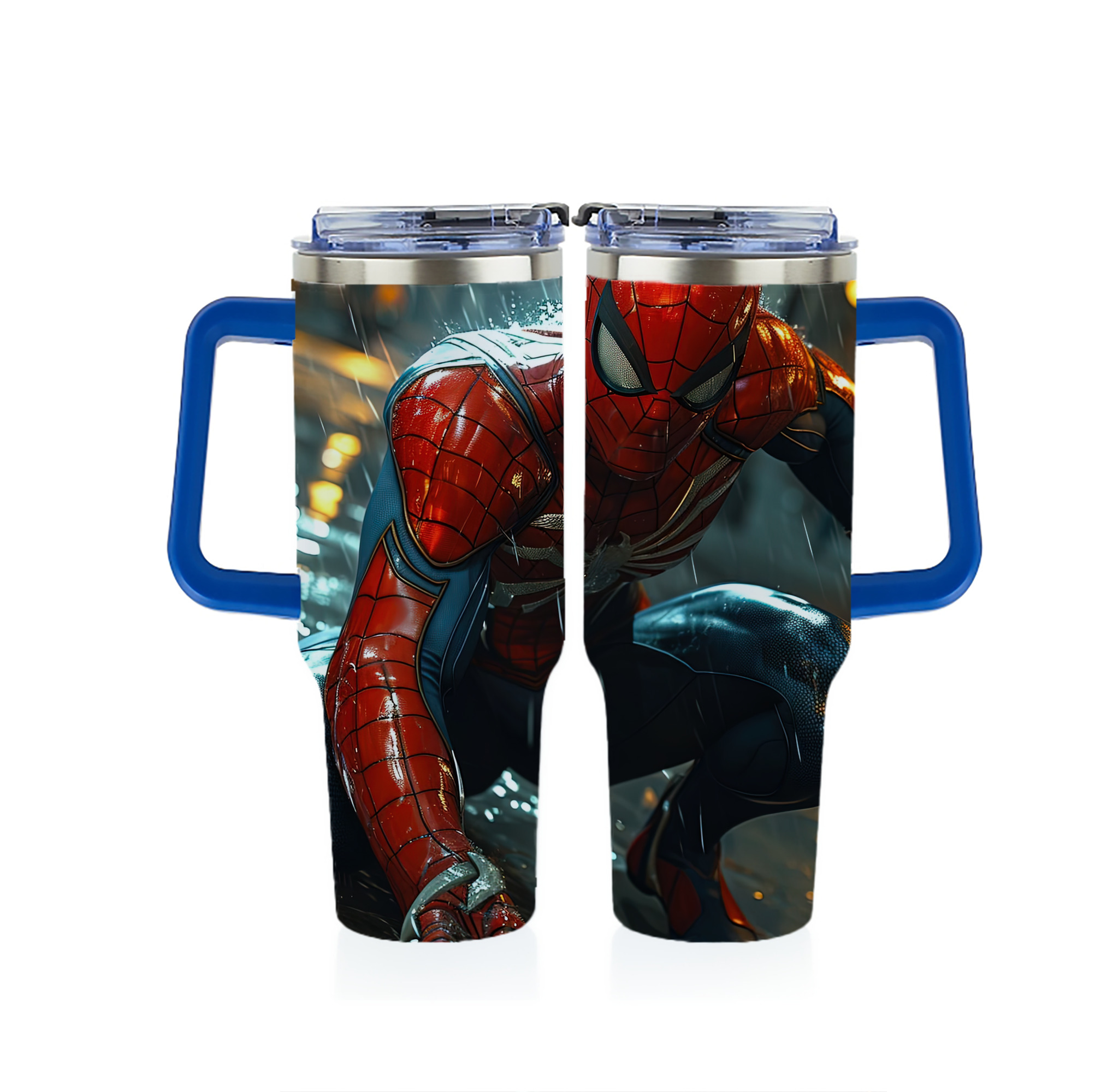 （画像用） Spider Man スパイダーマン 1200ｍLフルプリント車用タンブラー