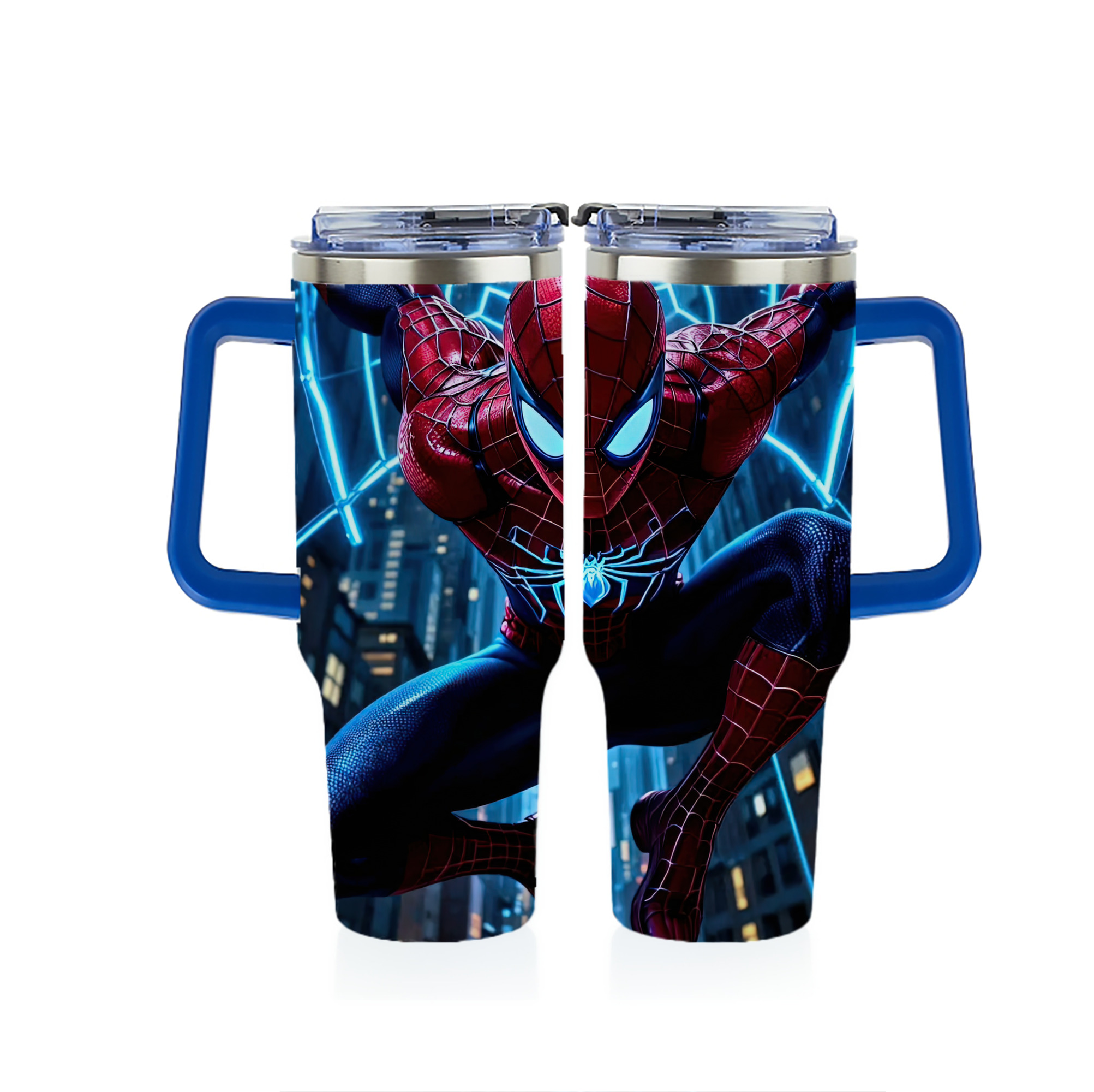 （画像用） Spider Man スパイダーマン 1200ｍLフルプリント車用タンブラー