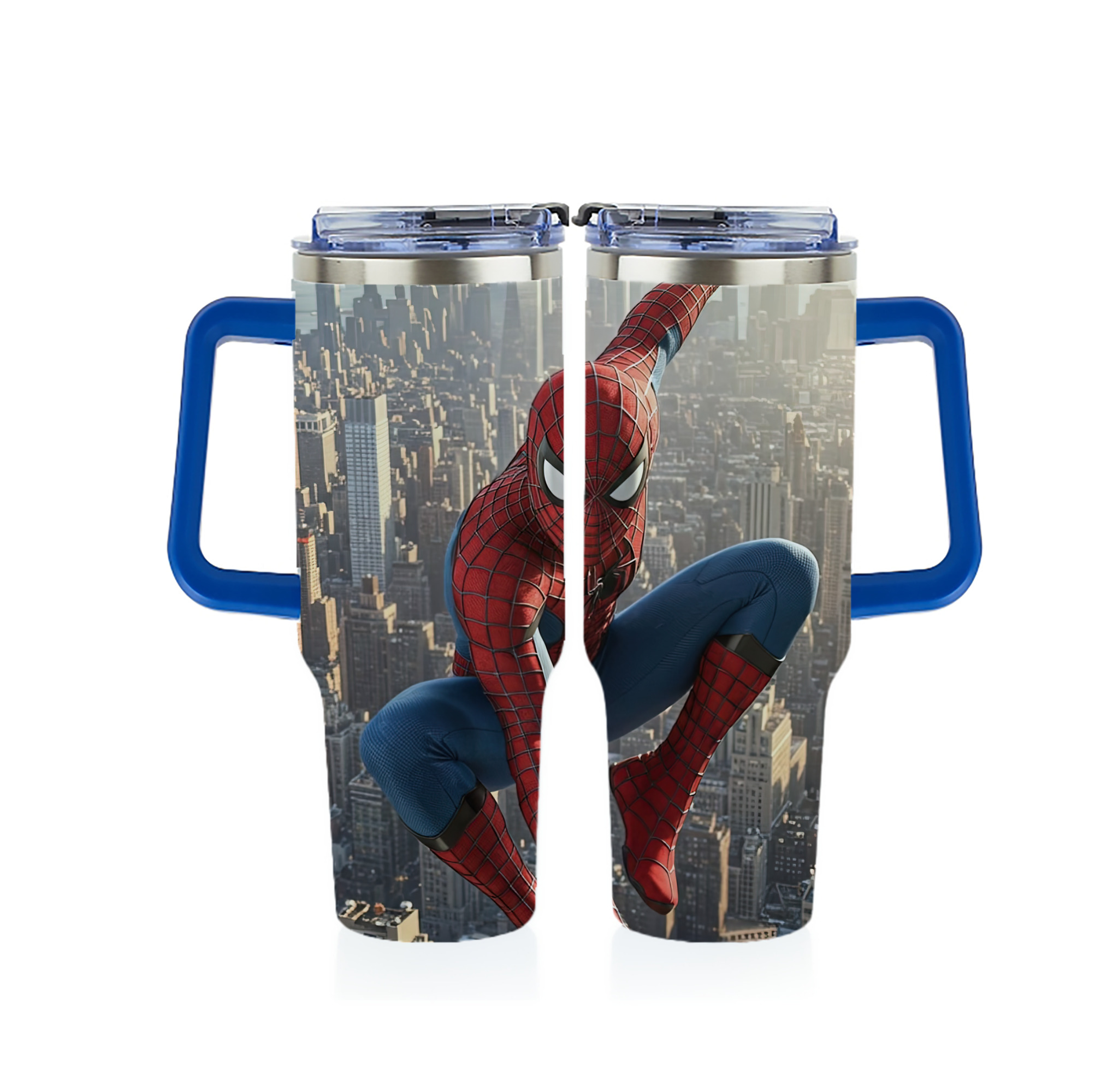 （画像用） Spider Man スパイダーマン 1200ｍLフルプリント車用タンブラー