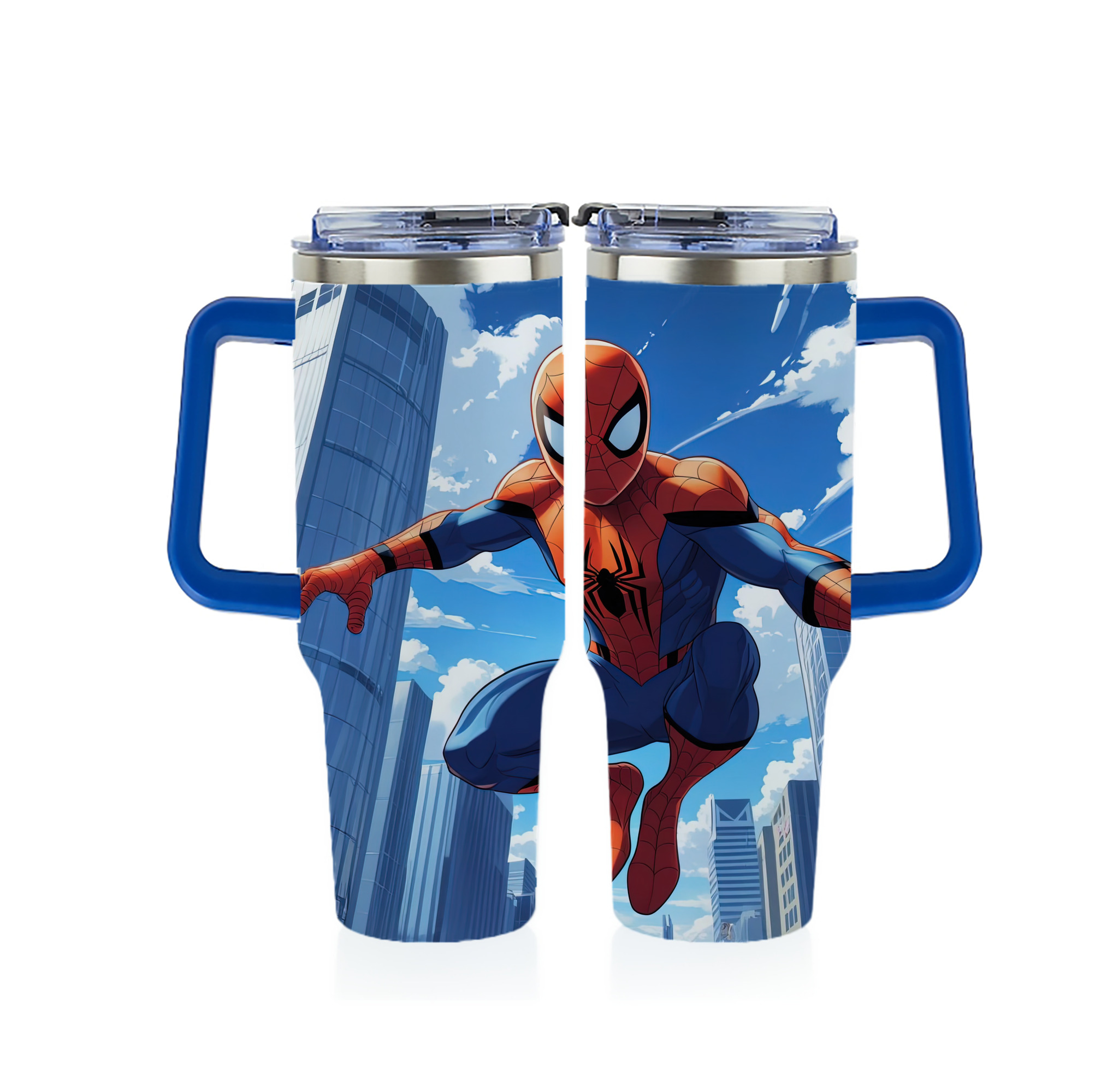 （画像用） Spider Man スパイダーマン 1200ｍLフルプリント車用タンブラー