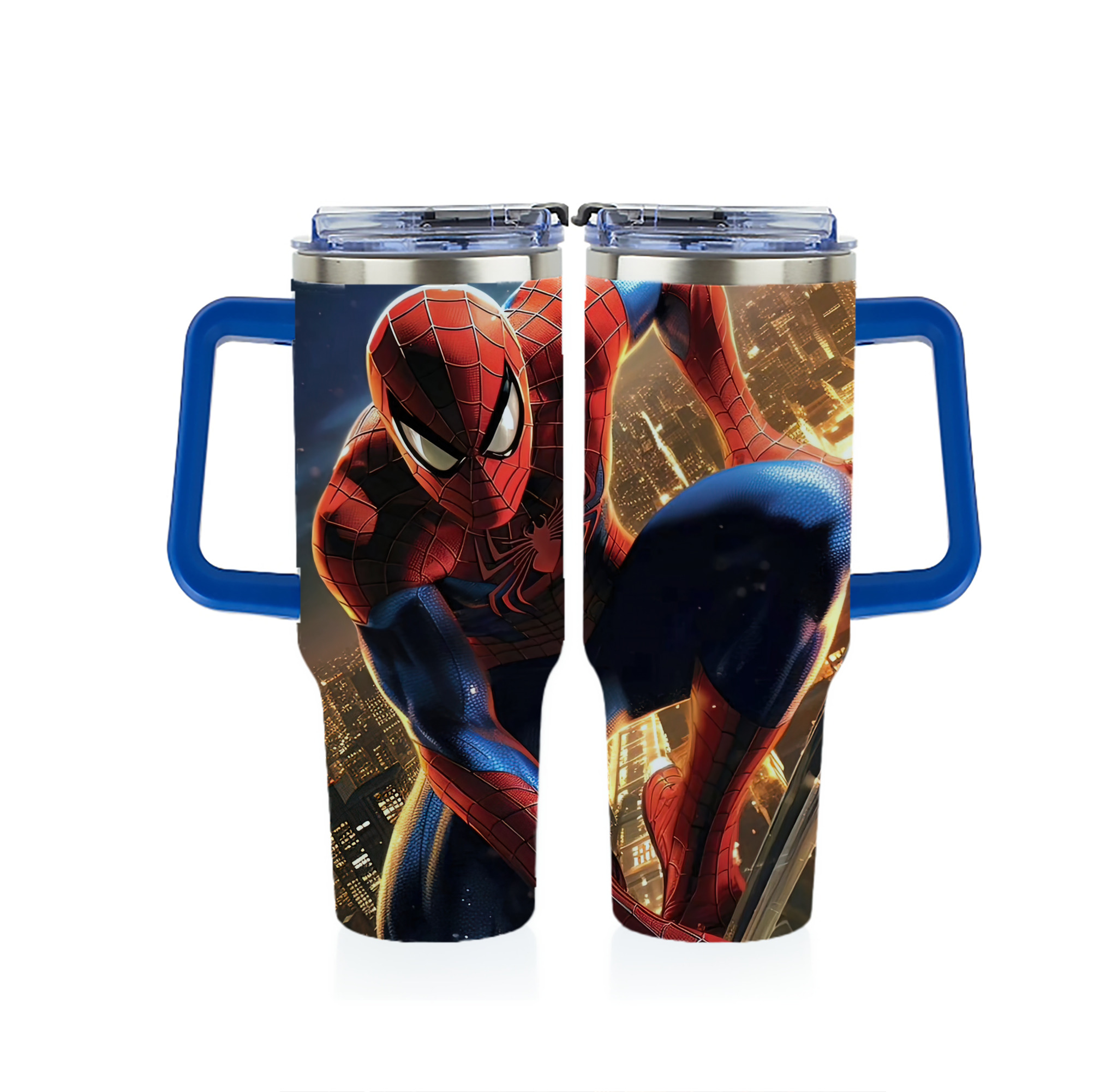 （画像用） Spider Man スパイダーマン 1200ｍLフルプリント車用タンブラー