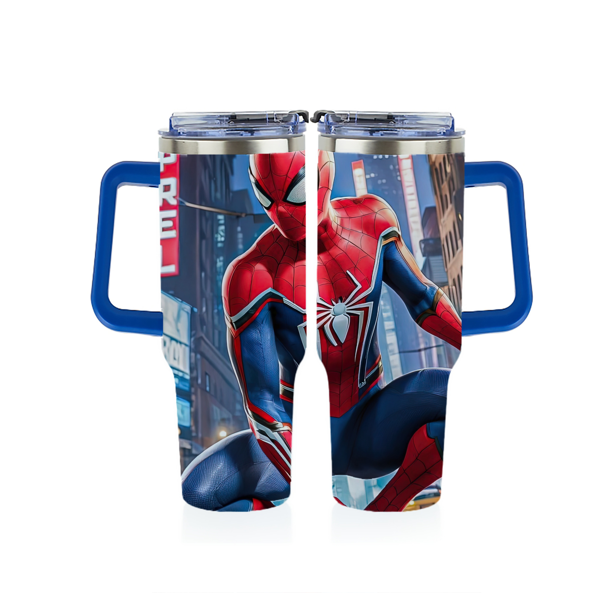 （画像用） Spider Man スパイダーマン 1200ｍLフルプリント車用タンブラー