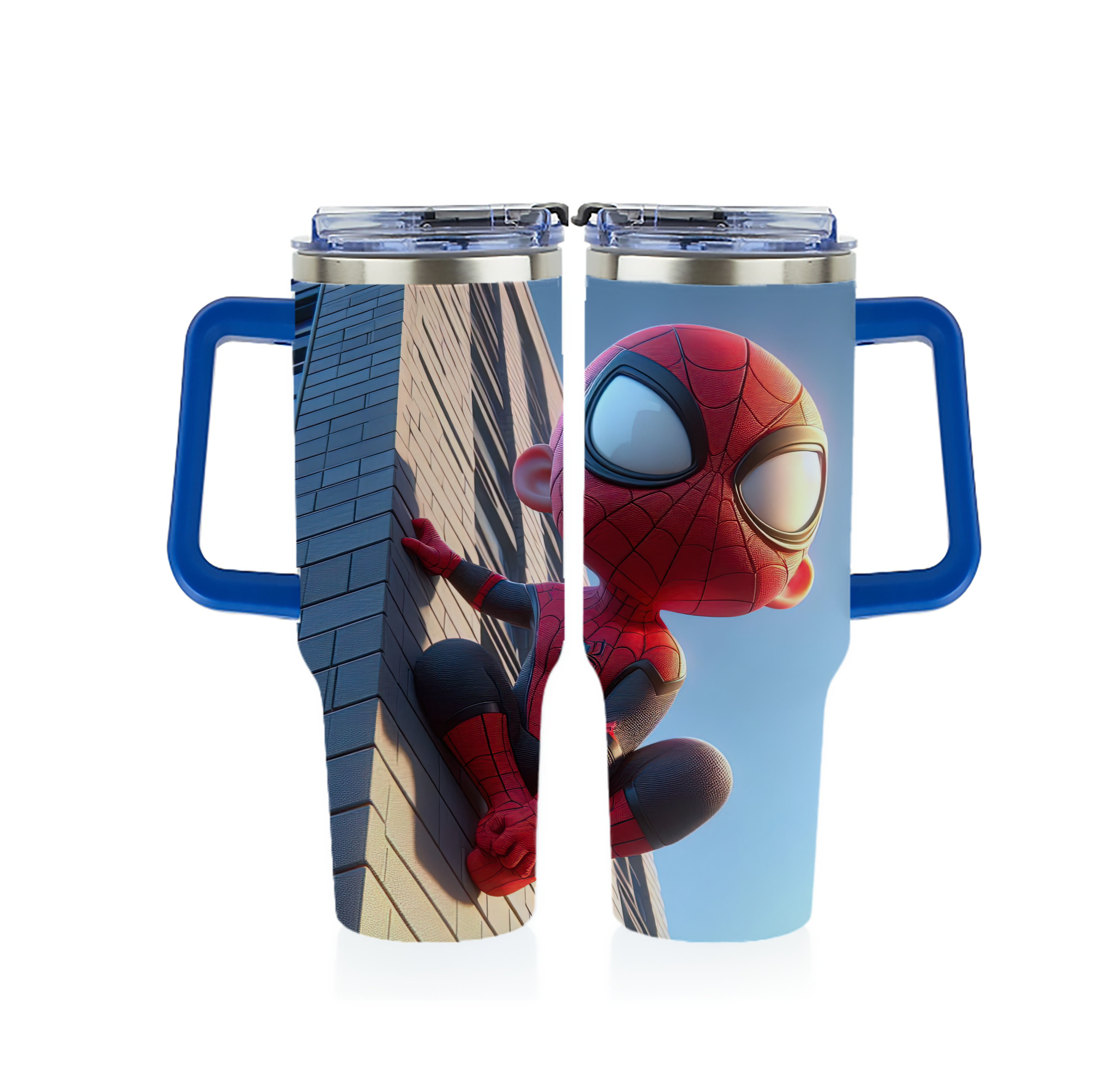 （画像用） Spider Man スパイダーマン 1200ｍLフルプリント車用タンブラー