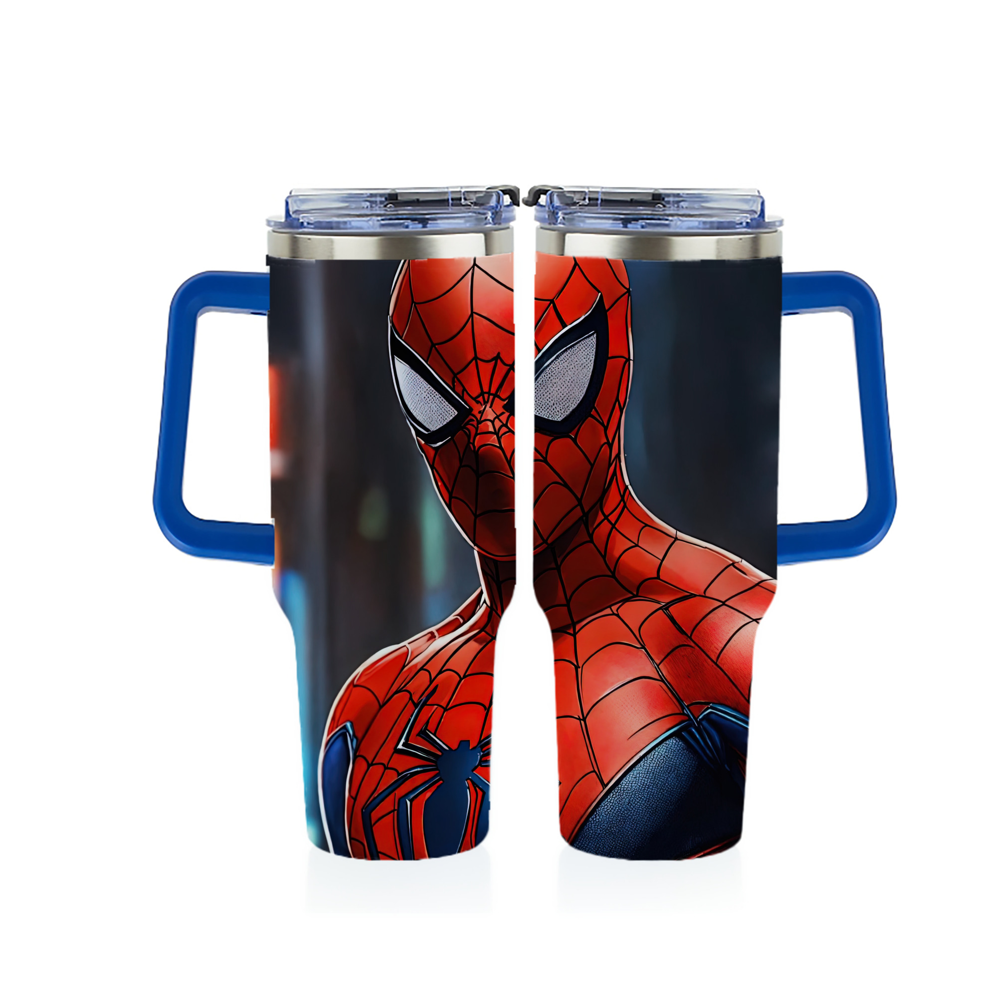 （画像用） Spider Man スパイダーマン 1200ｍLフルプリント車用タンブラー