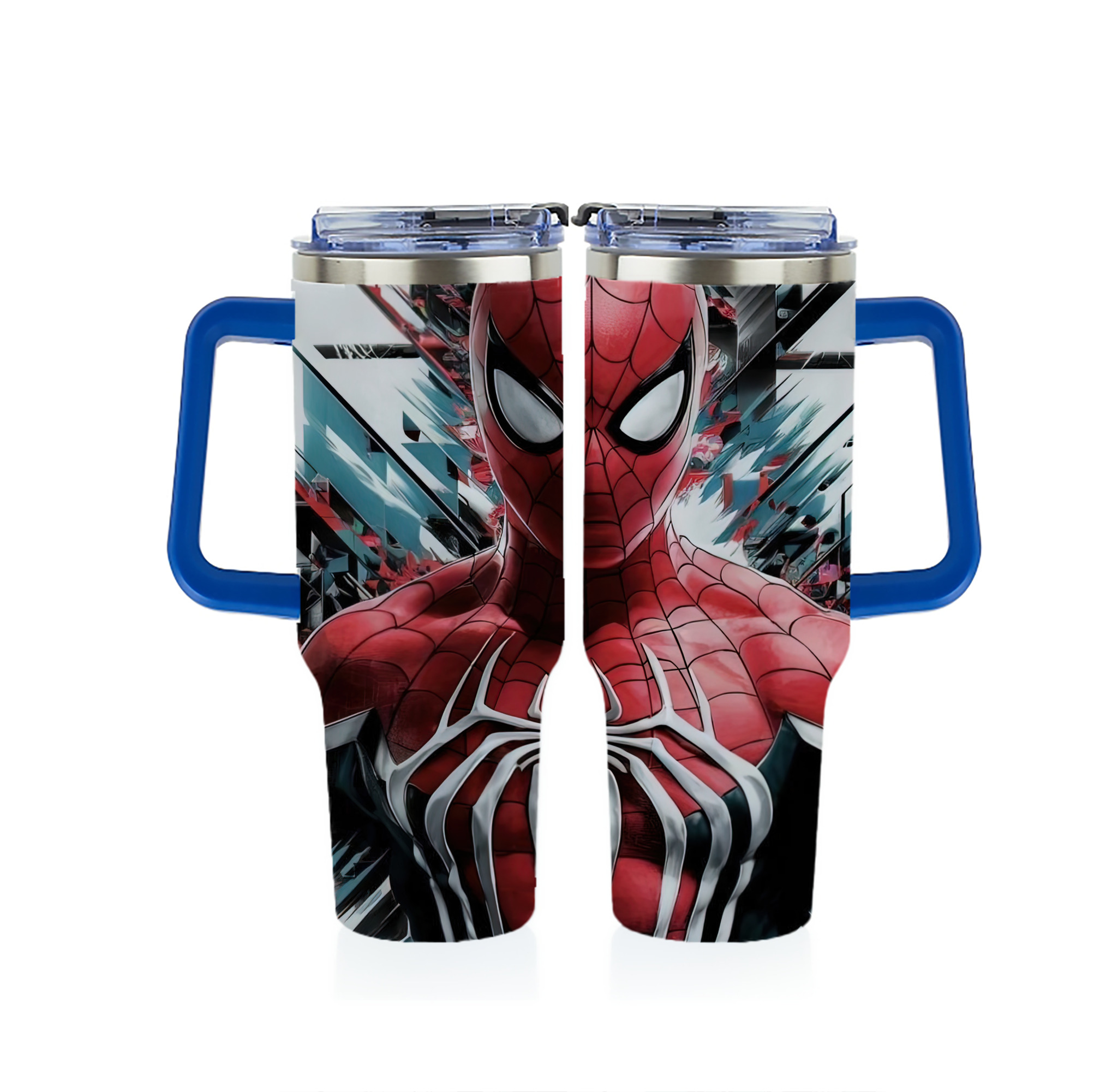 （画像用） Spider Man スパイダーマン 1200ｍLフルプリント車用タンブラー