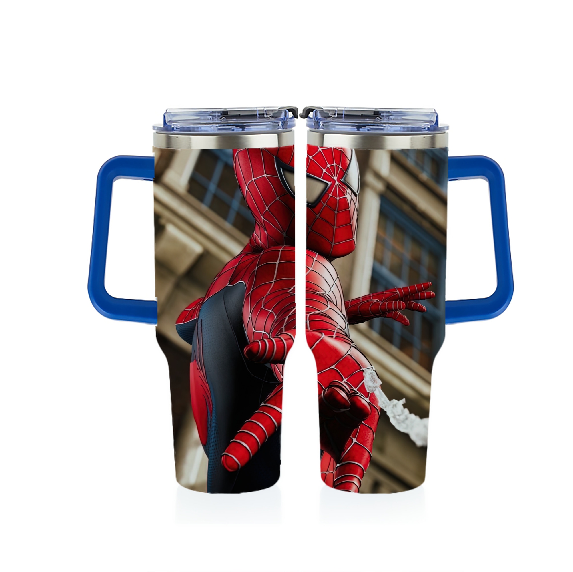（画像用） Spider Man スパイダーマン 1200ｍLフルプリント車用タンブラー