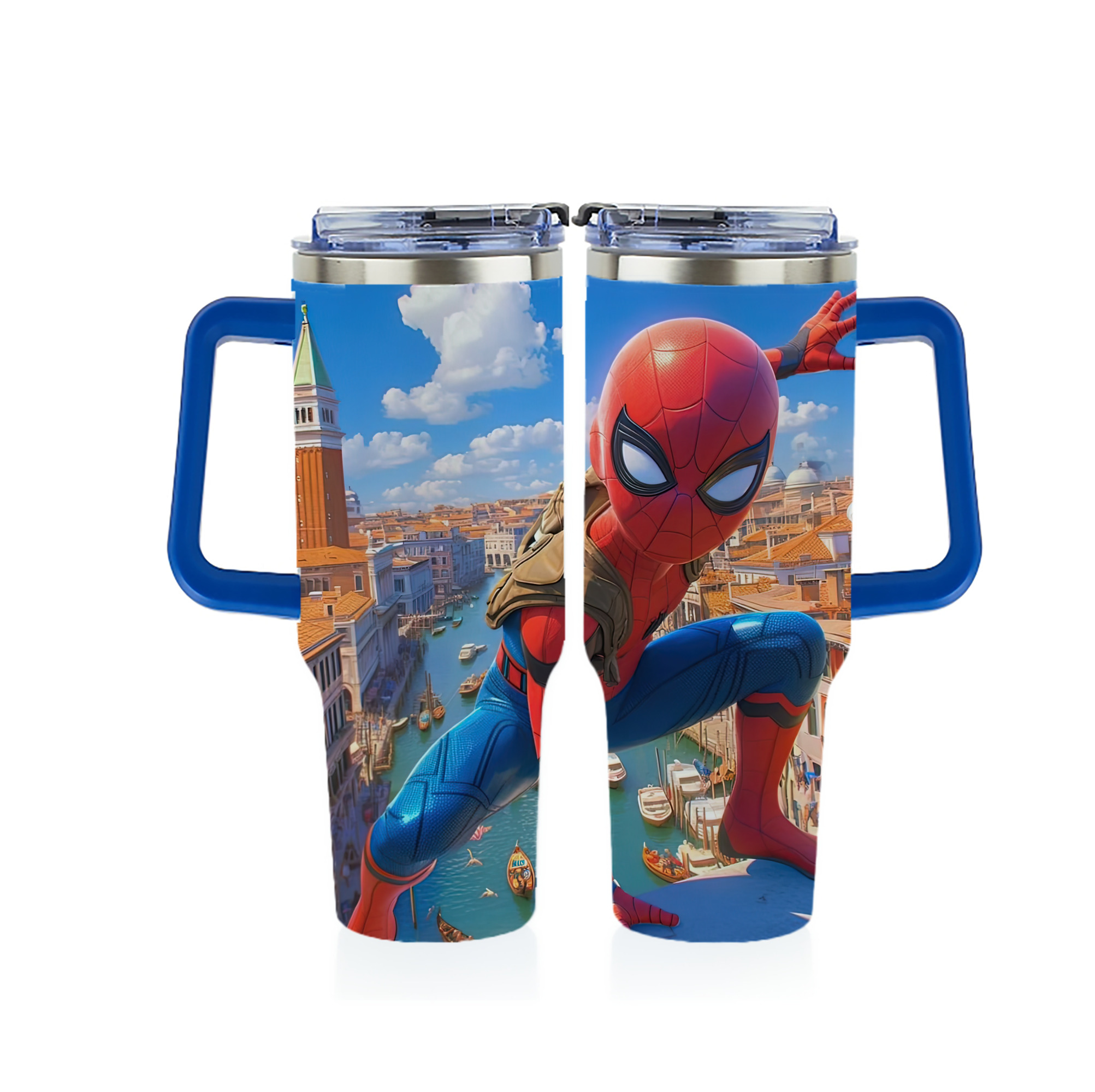 （画像用） Spider Man スパイダーマン 1200ｍLフルプリント車用タンブラー