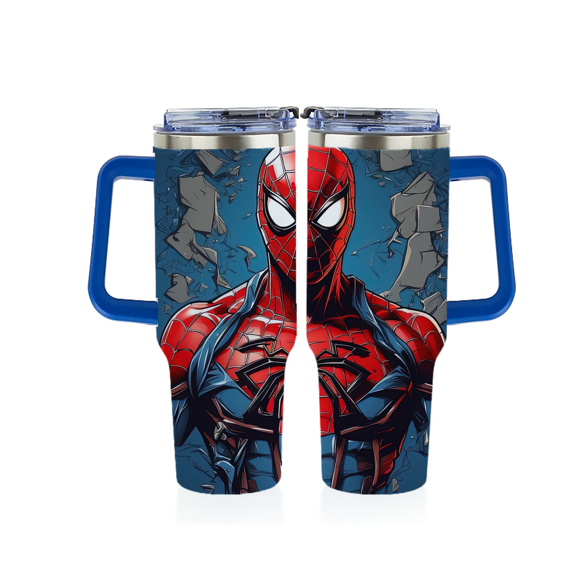 （画像用） Spider Man スパイダーマン 1200ｍLフルプリント車用タンブラー