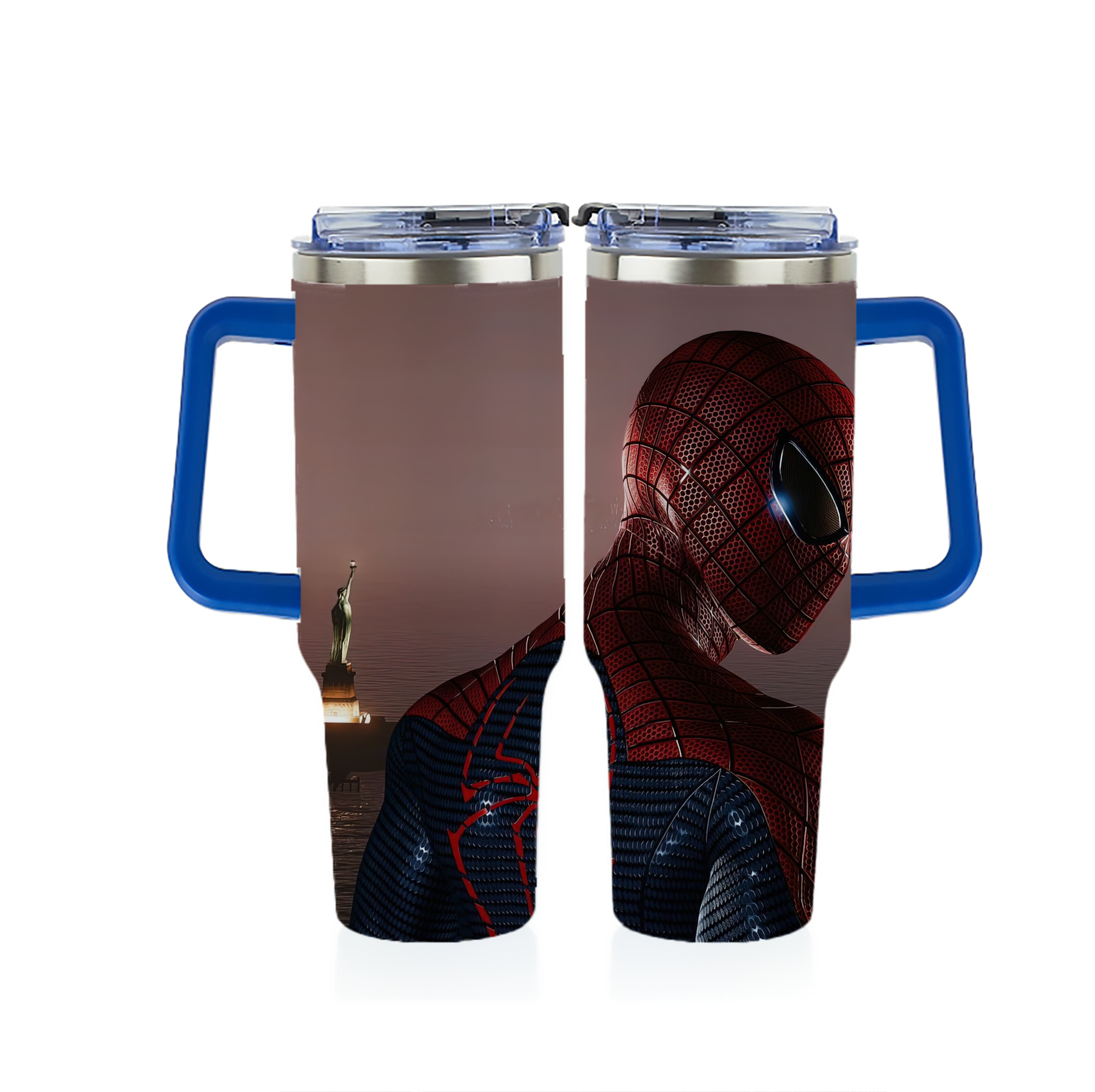 （画像用） Spider Man スパイダーマン 1200ｍLフルプリント車用タンブラー