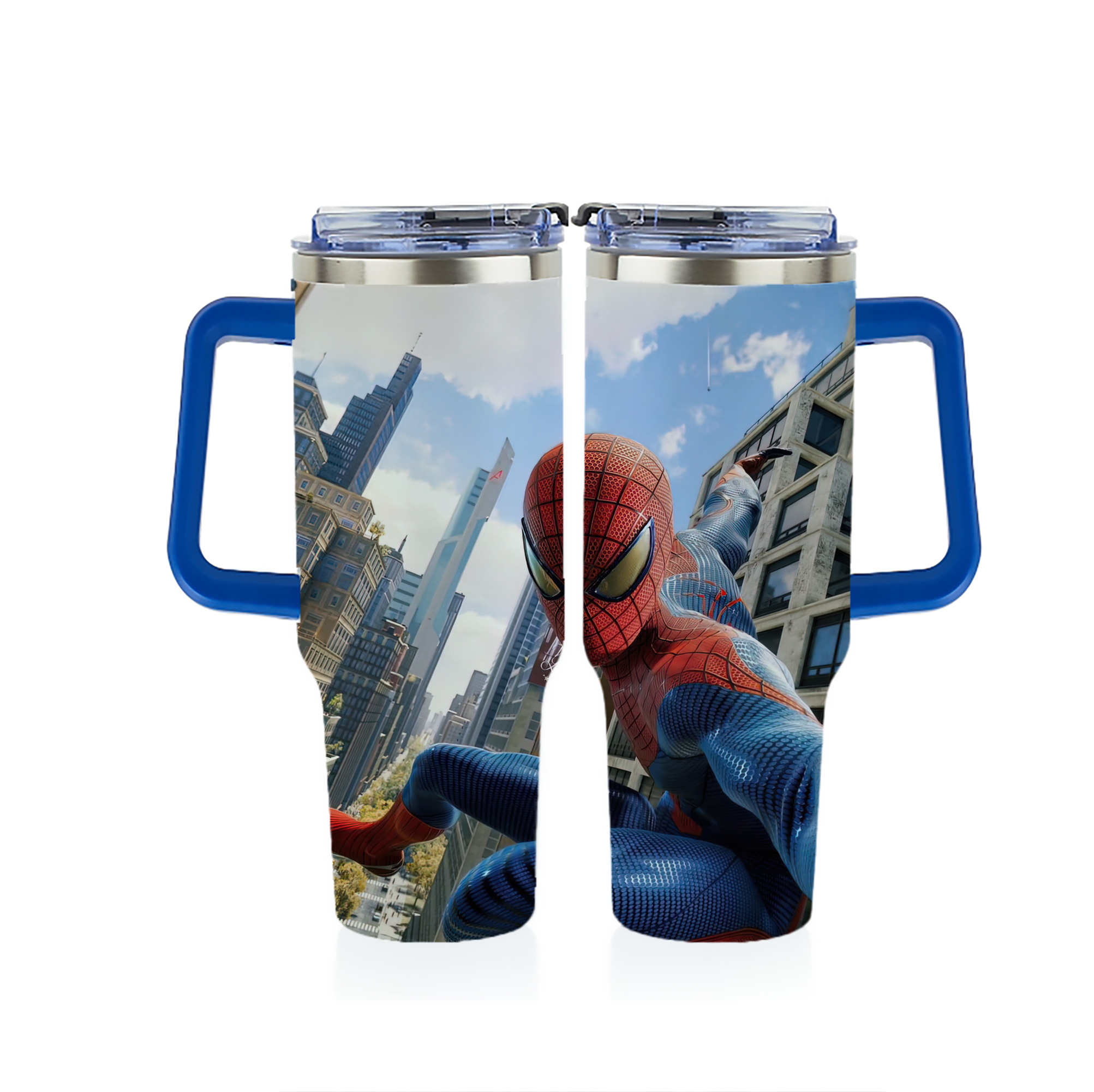 （画像用） Spider Man スパイダーマン 1200ｍLフルプリント車用タンブラー