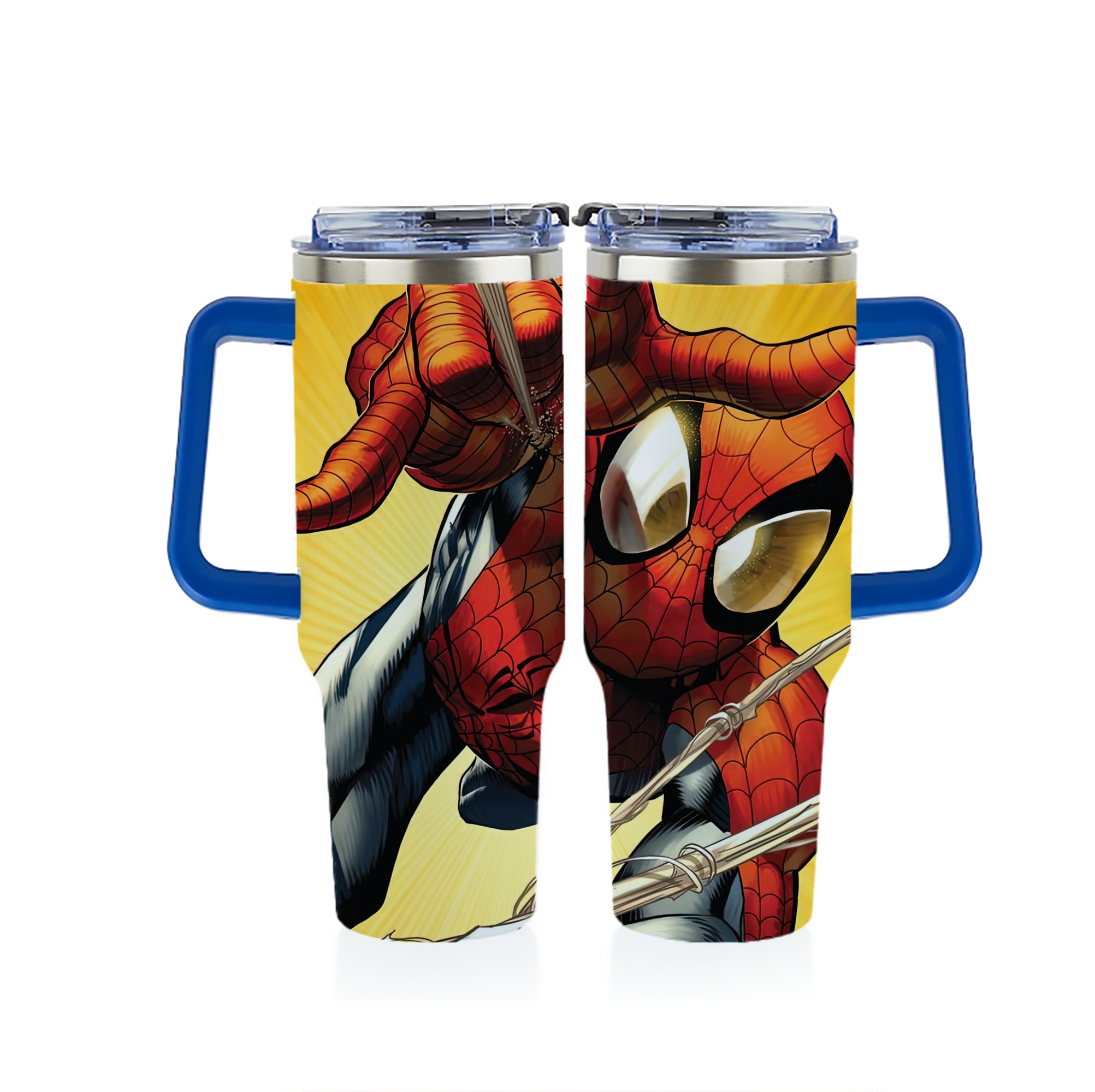 （画像用） Spider Man スパイダーマン 1200ｍLフルプリント車用タンブラー