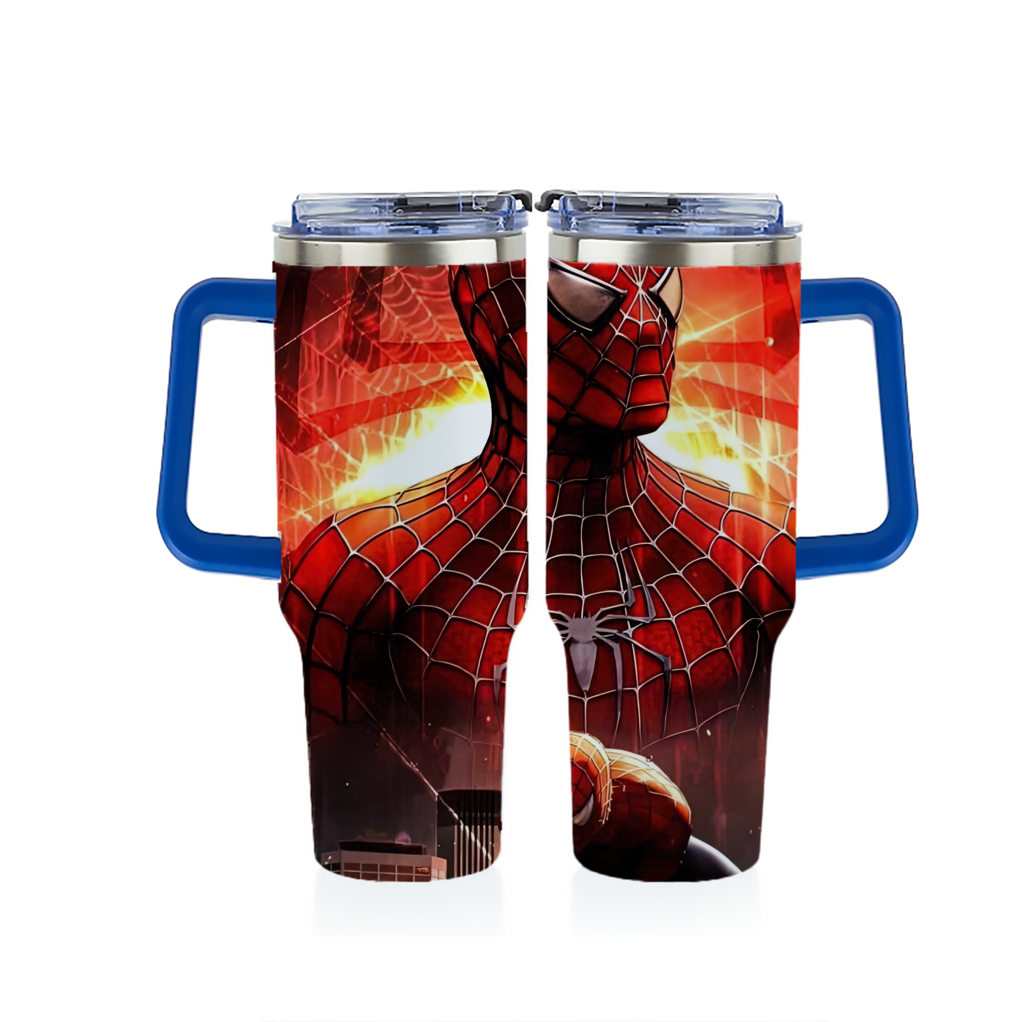 （画像用） Spider Man スパイダーマン 1200ｍLフルプリント車用タンブラー