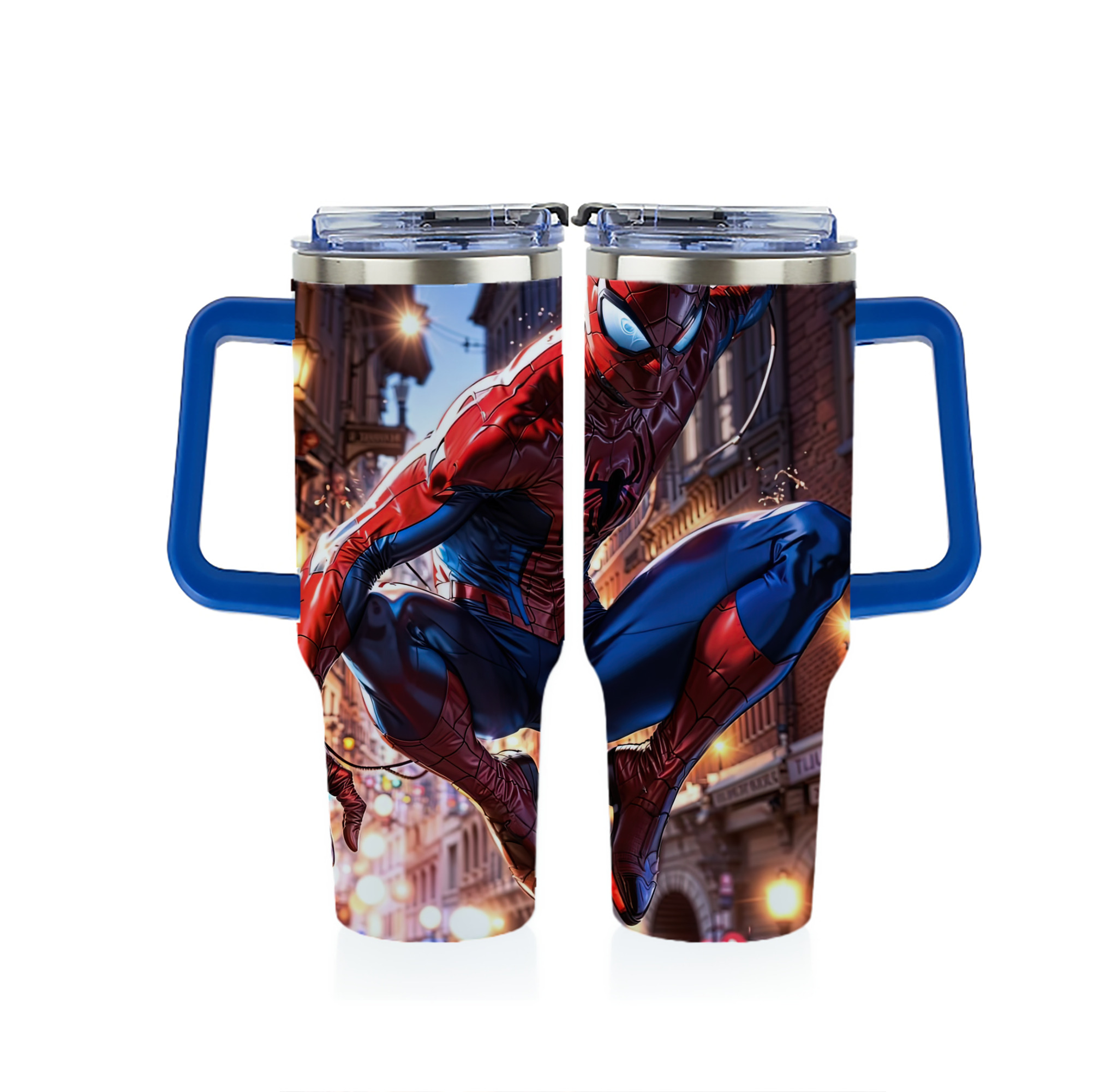 （画像用） Spider Man スパイダーマン 1200ｍLフルプリント車用タンブラー