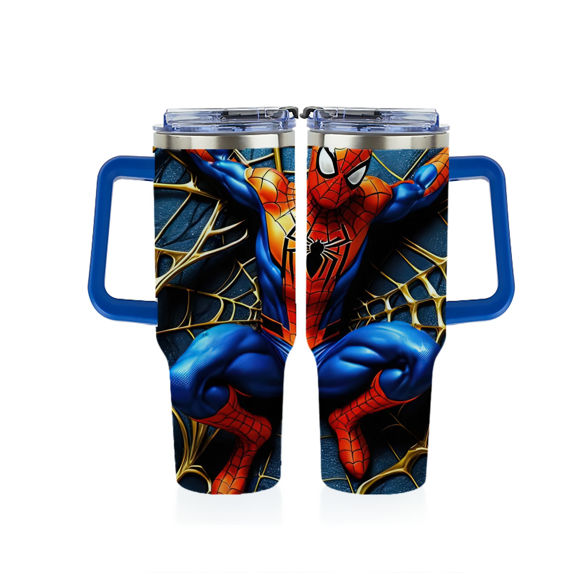 （画像用） Spider Man スパイダーマン 1200ｍLフルプリント車用タンブラー