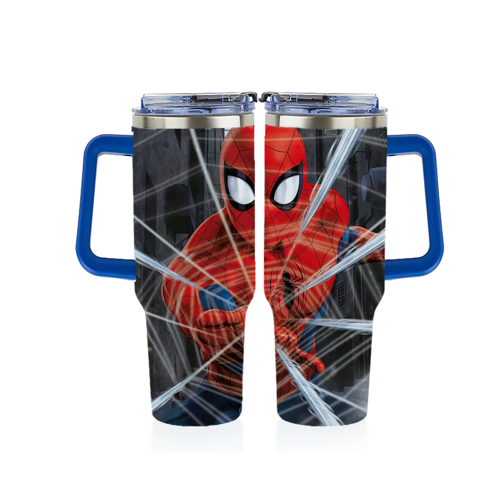 （画像用） Spider Man スパイダーマン 1200ｍLフルプリント車用タンブラー