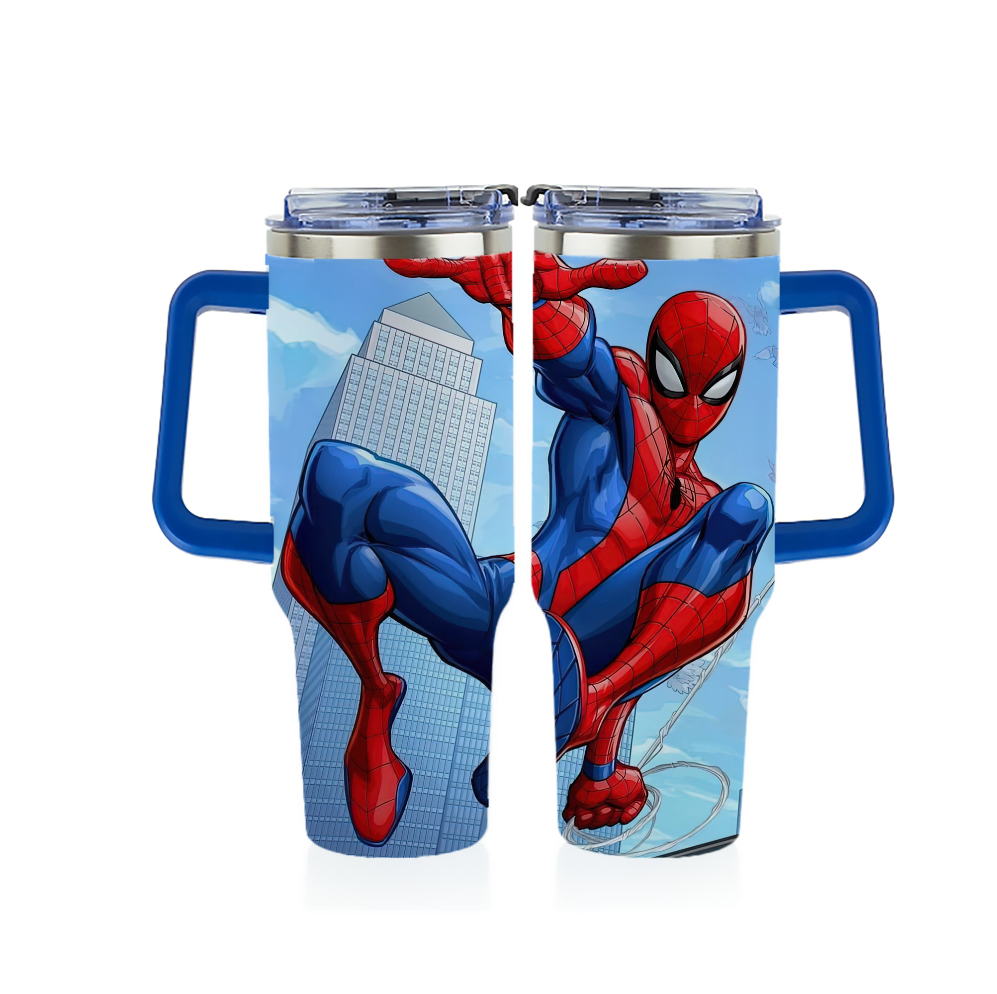 （画像用） Spider Man スパイダーマン 1200ｍLフルプリント車用タンブラー
