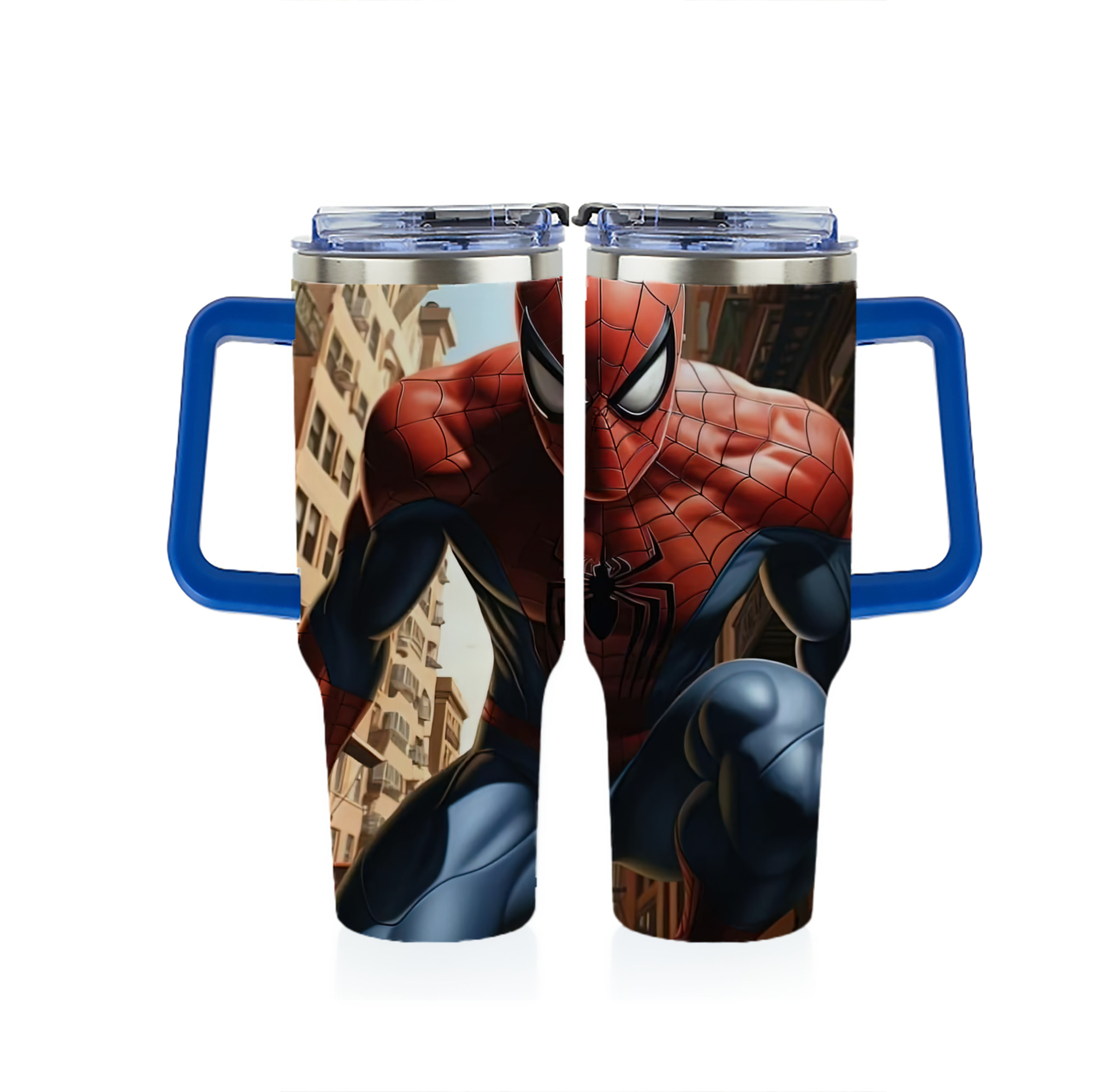 （画像用） Spider Man スパイダーマン 1200ｍLフルプリント車用タンブラー