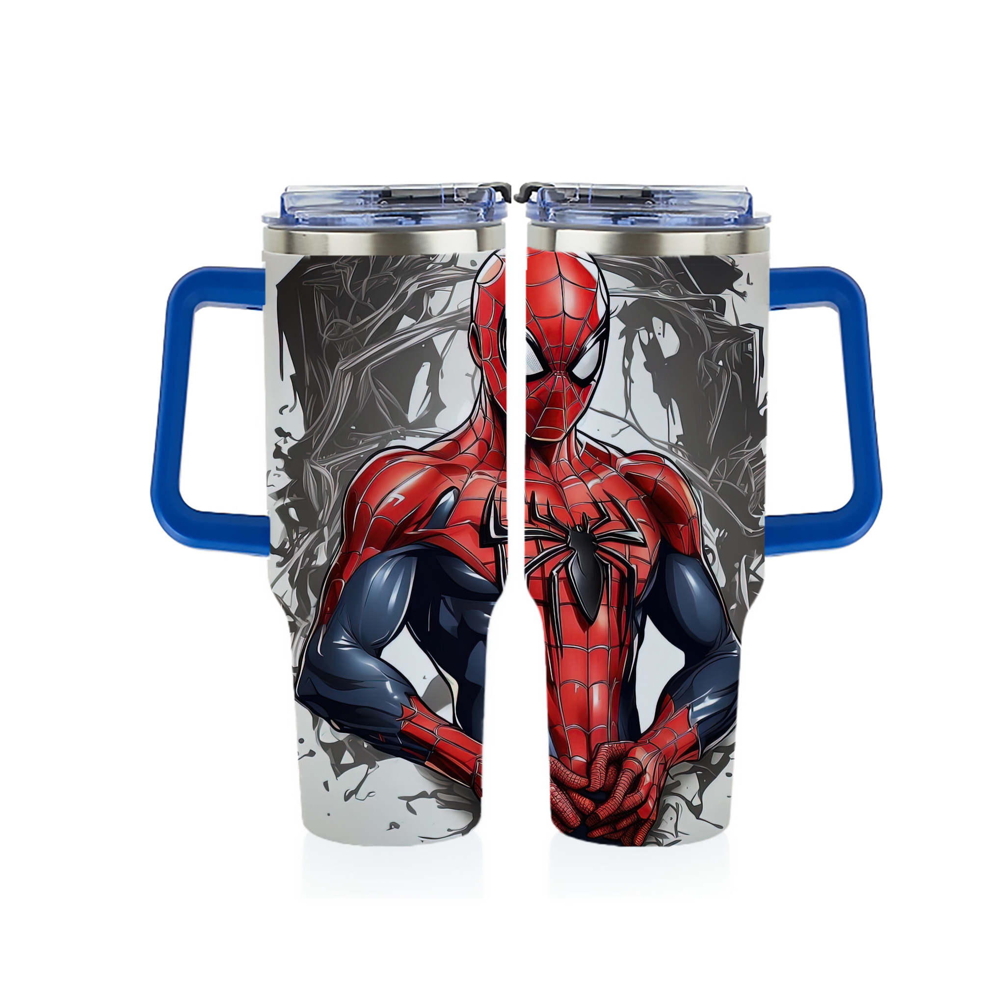 （画像用） Spider Man スパイダーマン 1200ｍLフルプリント車用タンブラー