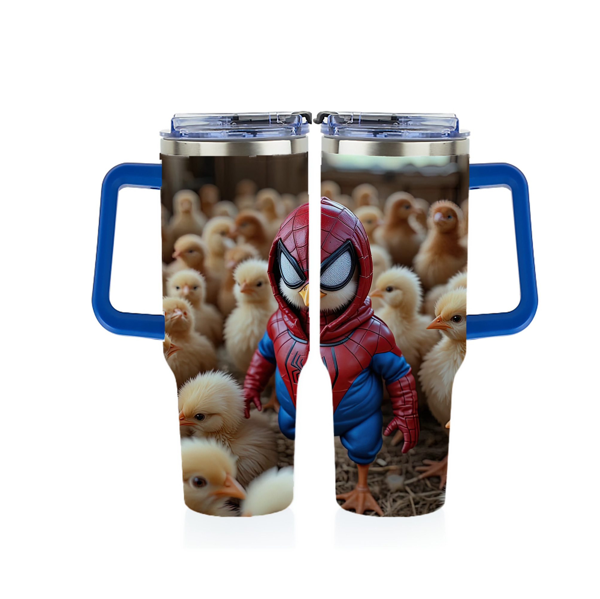 （画像用） Spider Man スパイダーマン 1200ｍLフルプリント車用タンブラー