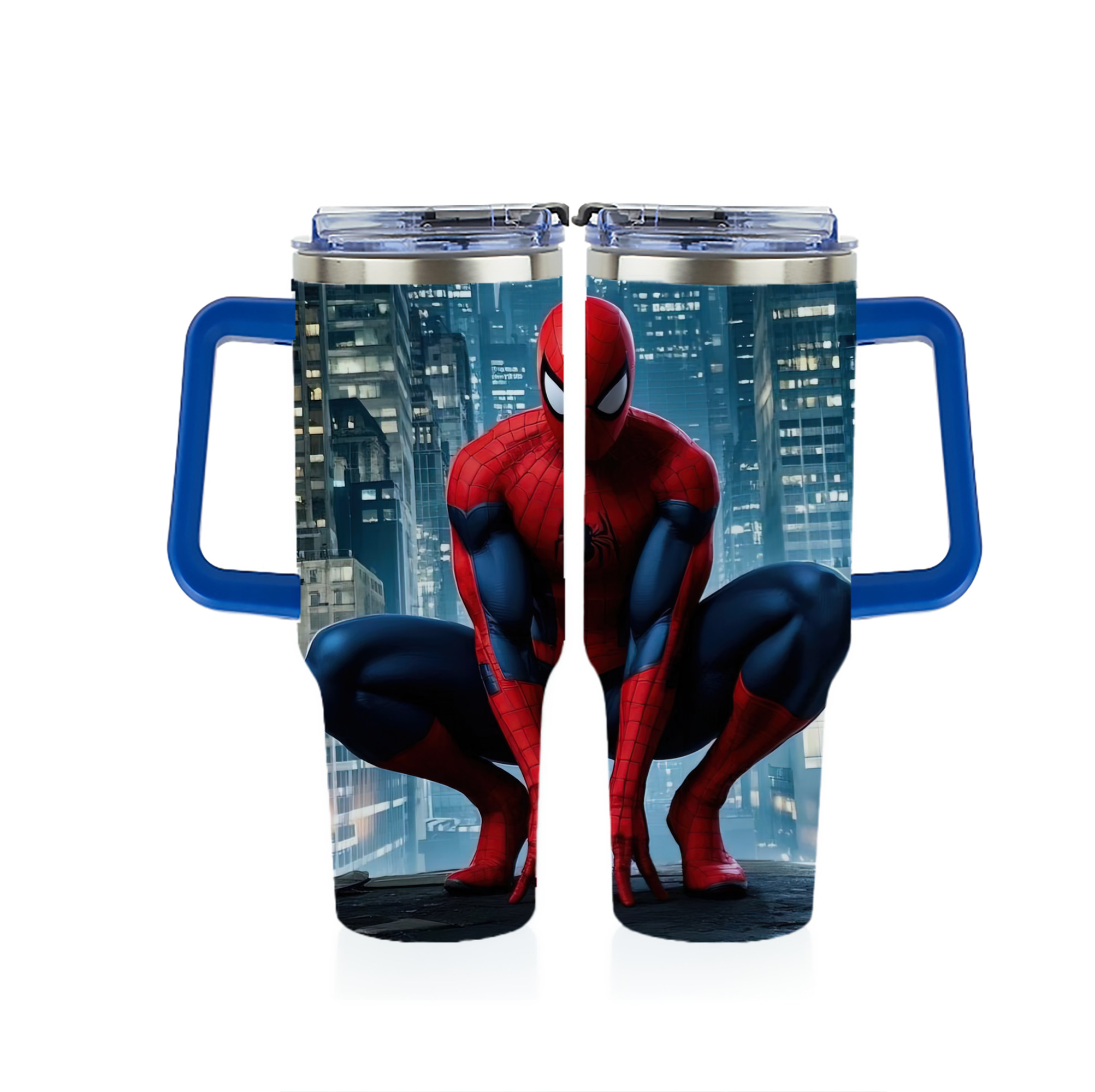 （画像用） Spider Man スパイダーマン 1200ｍLフルプリント車用タンブラー