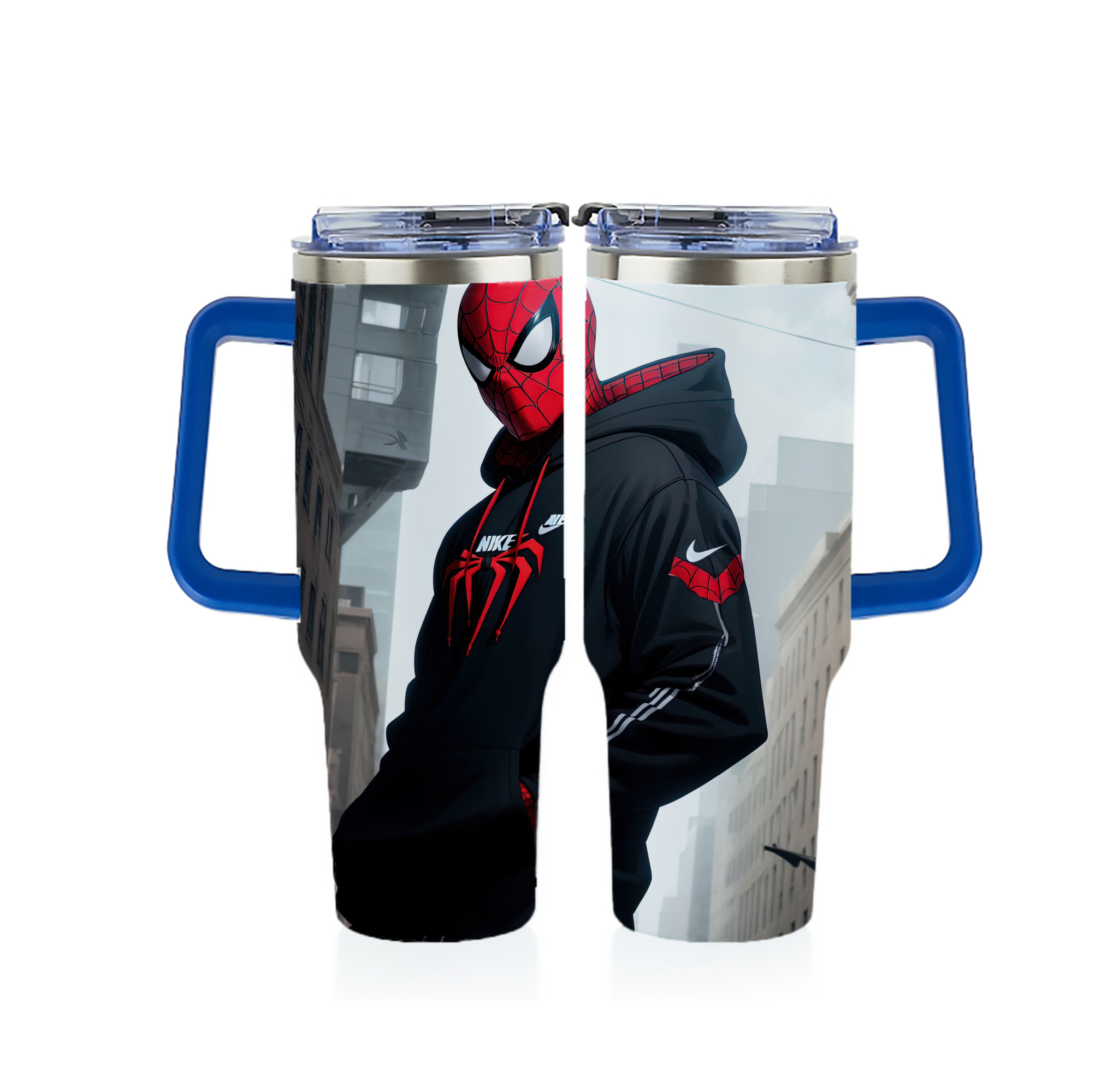 （画像用） Spider Man スパイダーマン 1200ｍLフルプリント車用タンブラー