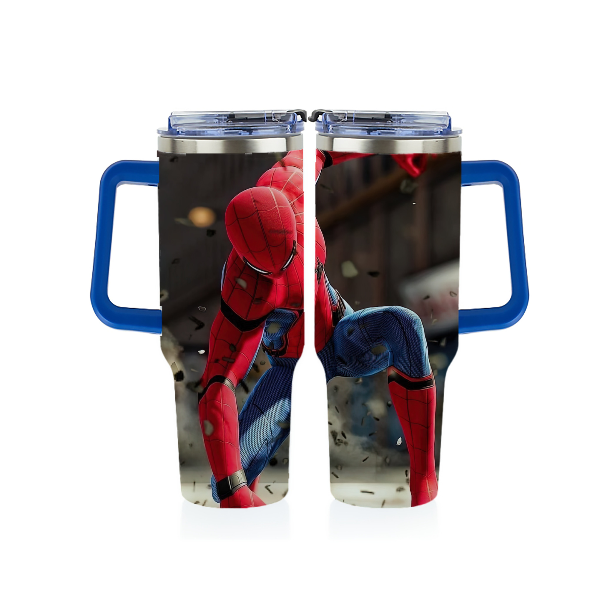 （画像用） Spider Man スパイダーマン 1200ｍLフルプリント車用タンブラー