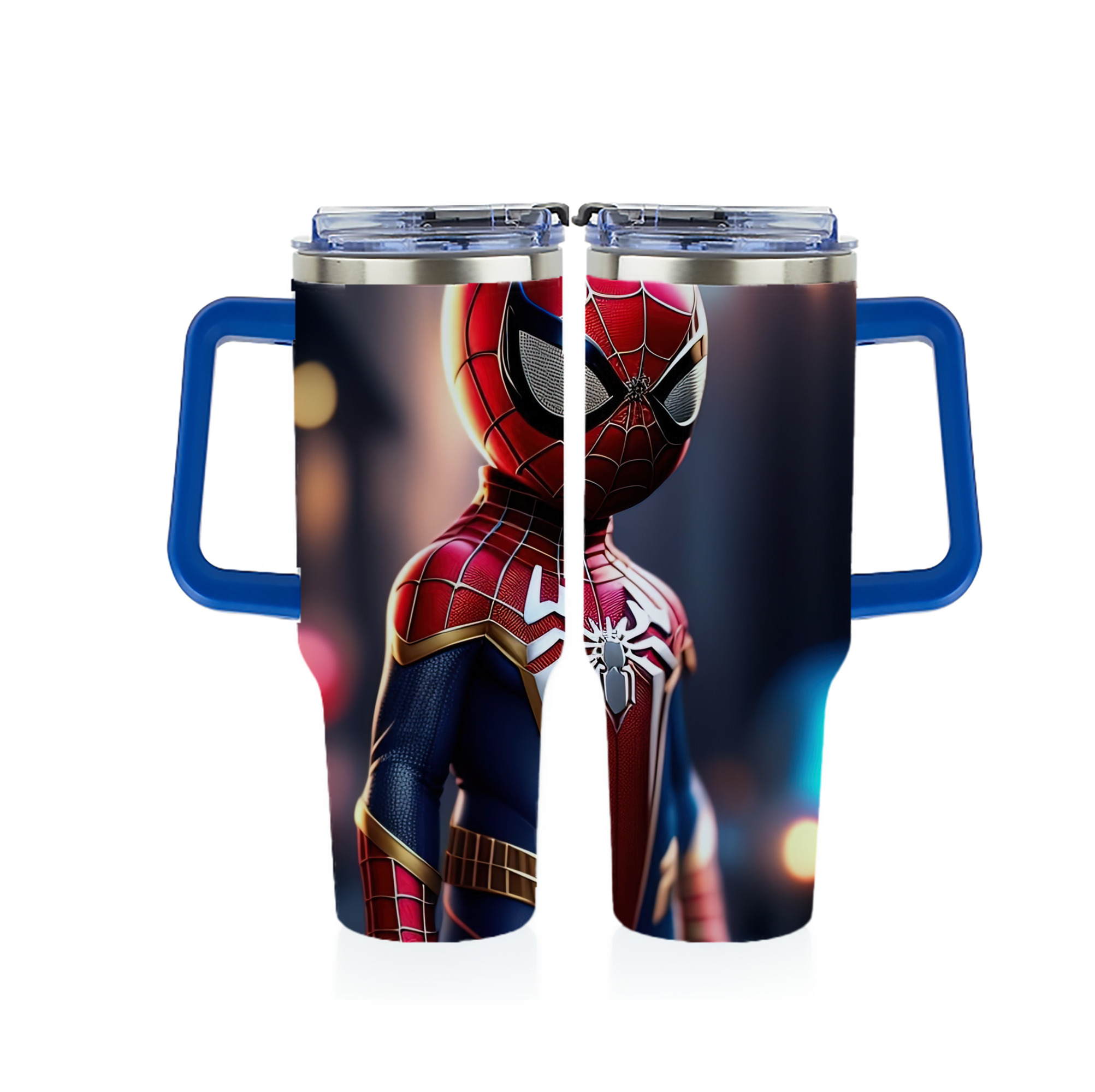 Spider Man スパイダーマン 1200ｍLフルプリント車用タンブラー
