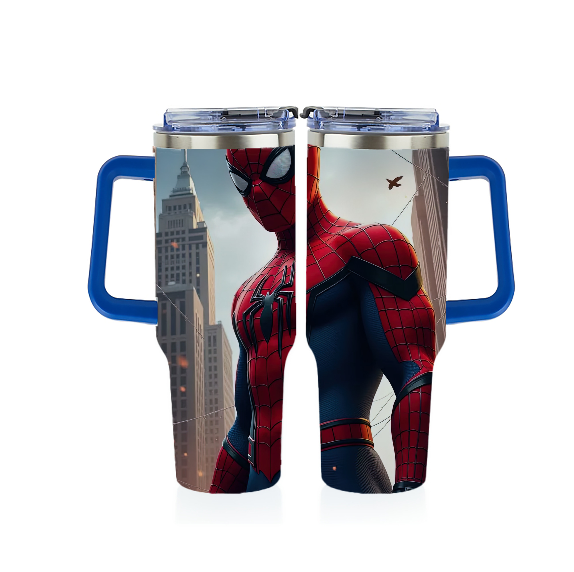 （画像用） Spider Man スパイダーマン 1200ｍLフルプリント車用タンブラー